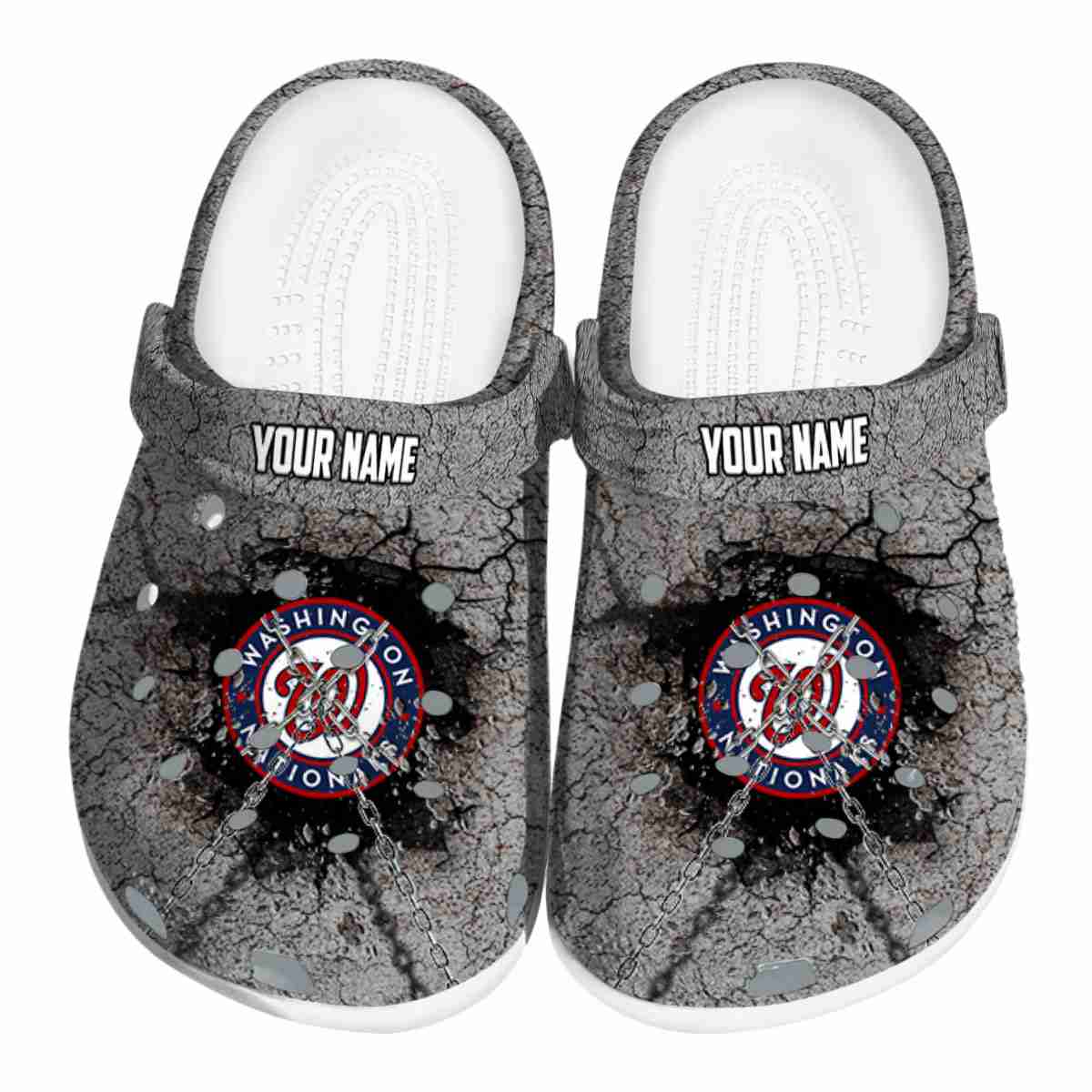footwearmerch washington nationals mlb sport crocs crocband clogs shoes comfortable for men women and kids nvslq