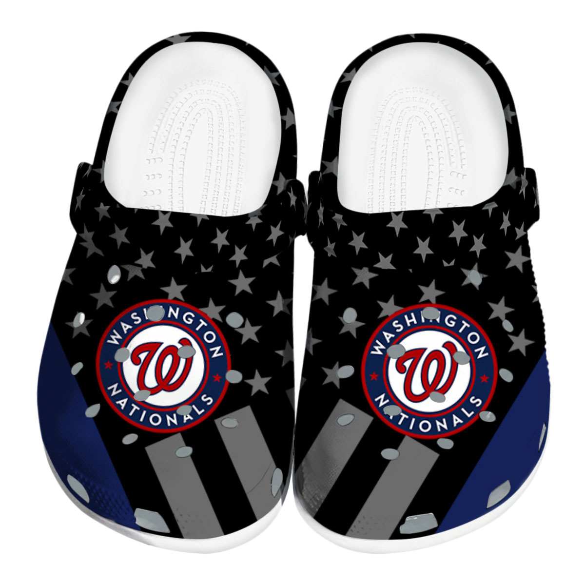 footwearmerch washington nationals mlb sport crocs crocband clogs shoes comfortable for men women and kids oirq4
