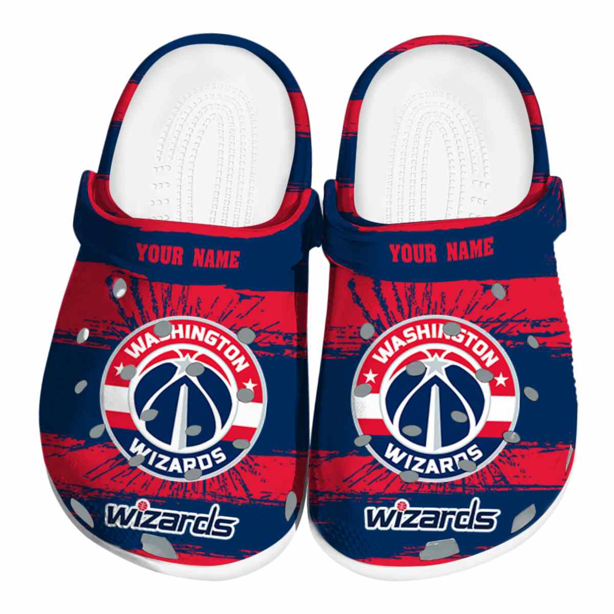 footwearmerch washington wizards nba sport crocs crocband clogs shoes comfortable for men women and kids 46f4b