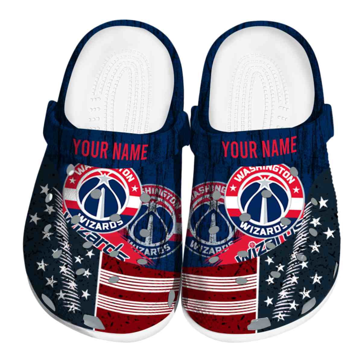 footwearmerch washington wizards nba sport crocs crocband clogs shoes comfortable for men women and kids kkjmk