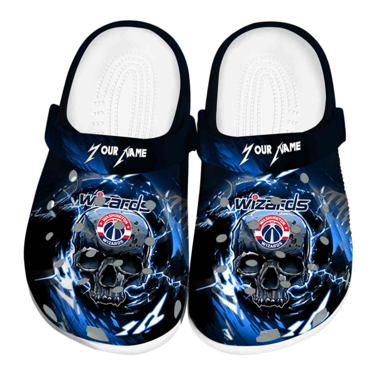 footwearmerch washington wizards nba sport crocs crocband clogs shoes comfortable for men women and kids kzbkg