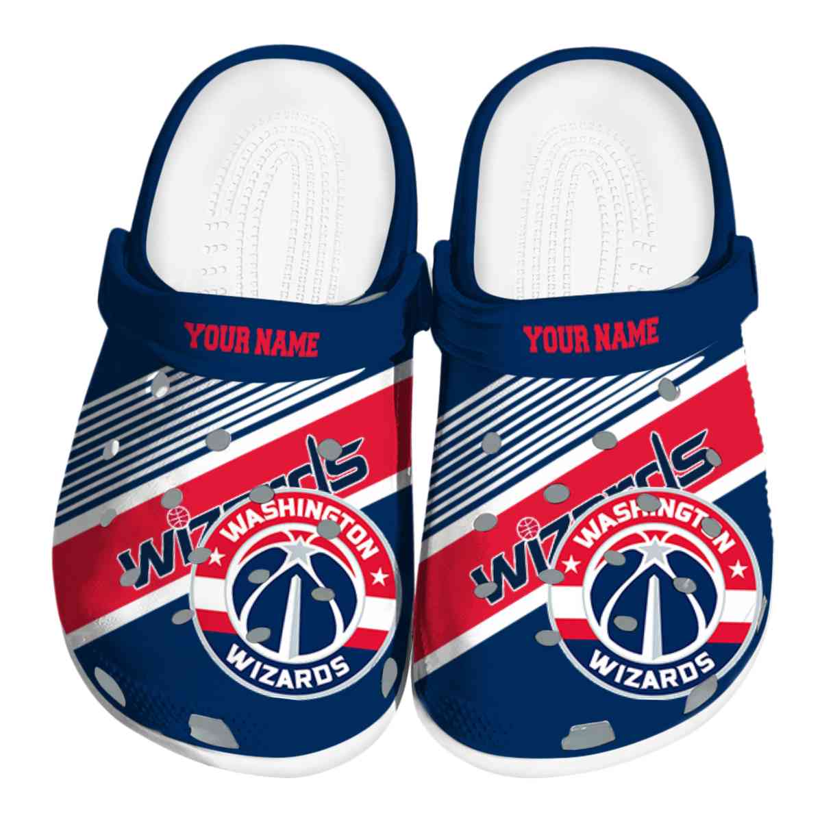footwearmerch washington wizards nba sport crocs crocband clogs shoes comfortable for men women and kids o69fr