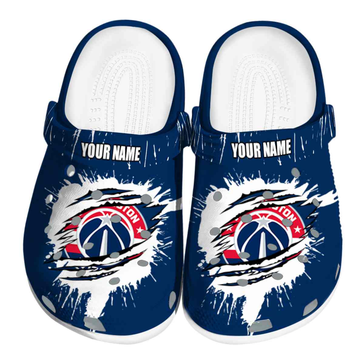 footwearmerch washington wizards nba sport crocs crocband clogs shoes comfortable for men women and kids yjowa