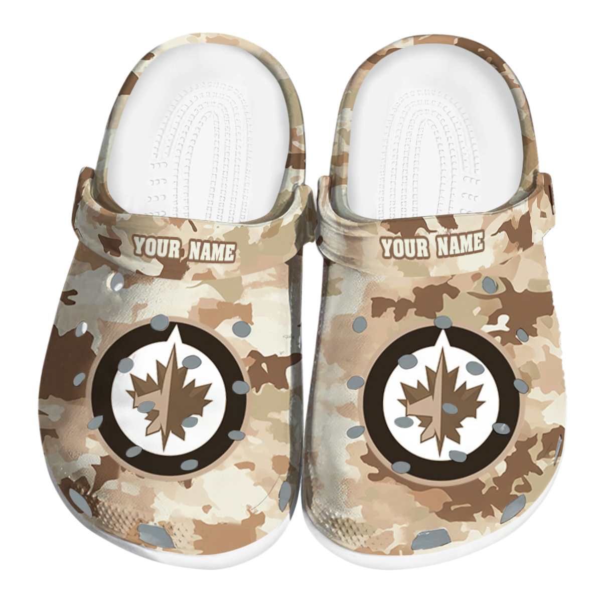 footwearmerch winnipeg jets nhl sport crocs crocband clogs shoes comfortable for men women and kids dqgim