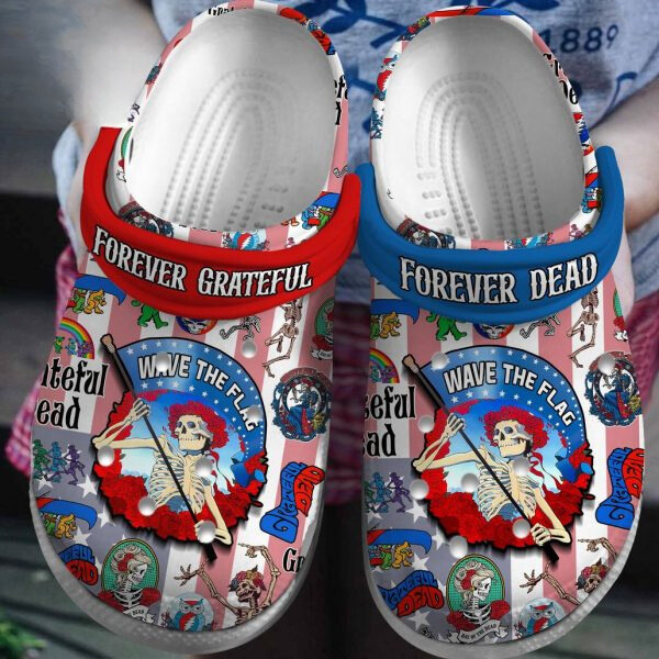 forever grateful colorful clogs for men 26 women ffjkn