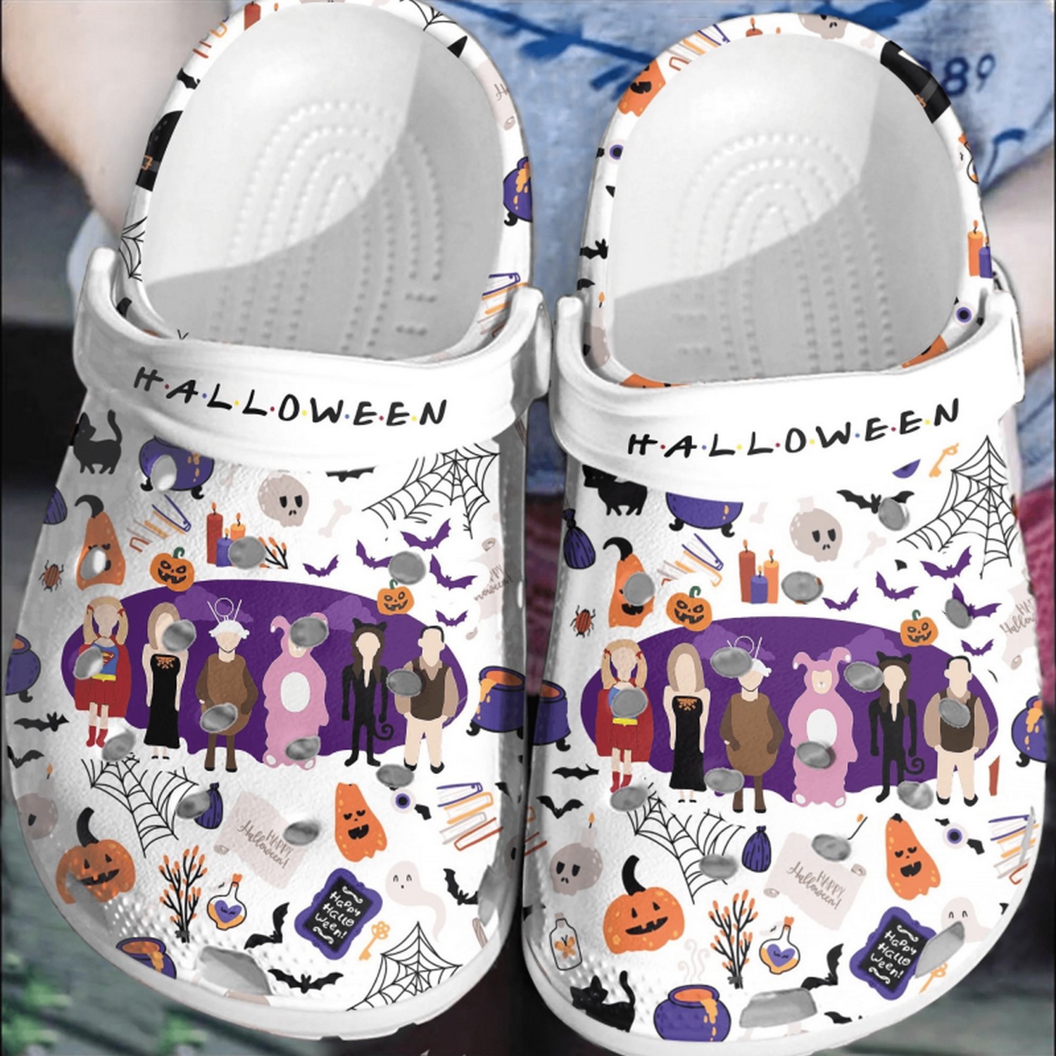 friend tv series happy halloween clogs for kids and adults yzcld