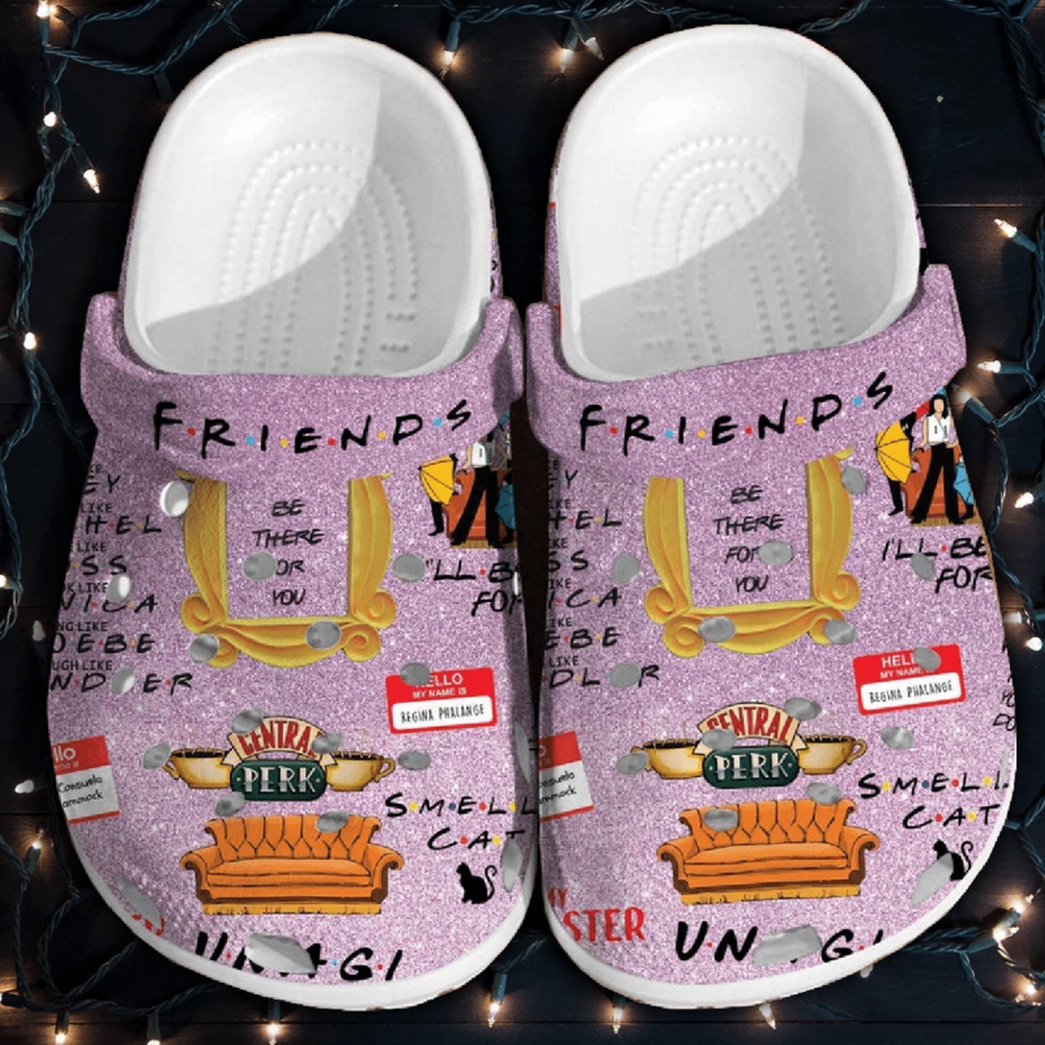 friends tv series be there for you twincle purple 9yswe