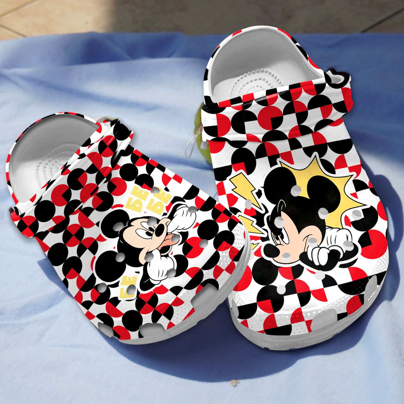 funny mickey mouse non slip 26 durable clogs shoes fast shipping available behnd
