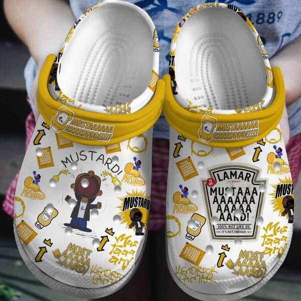 funny mustard music lightweight clogs for kids 26 adults 2njfm