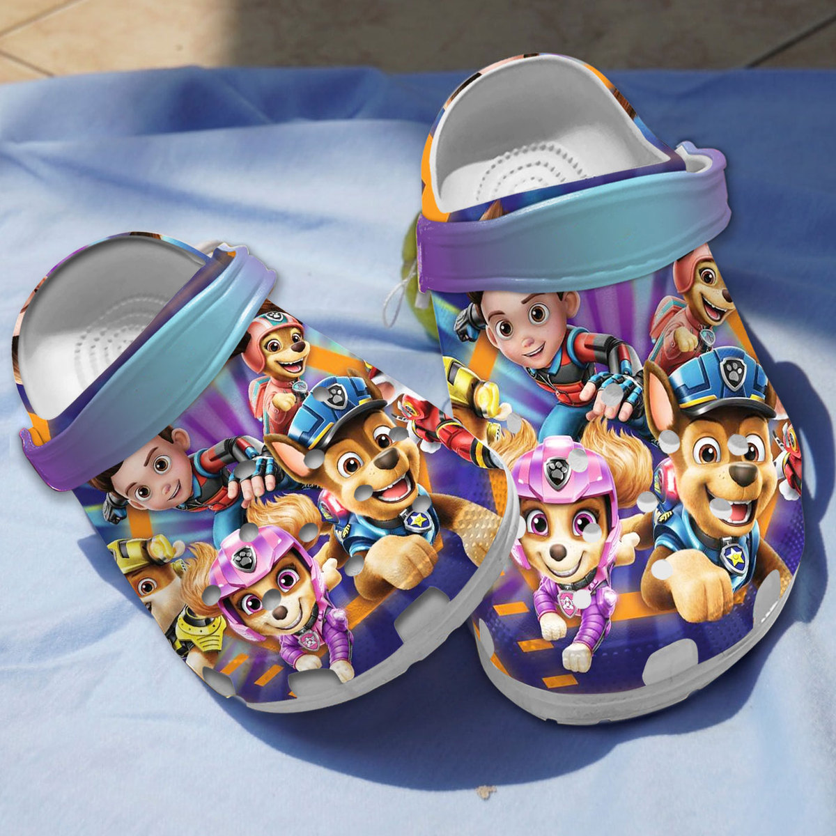 funny paw patrol squad classic clogs shop now for the best price xiwhq