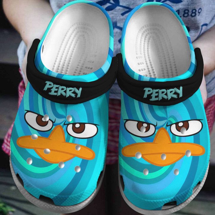 funny perry cartoon crocs perfect gift for kids and adults 3ivlc