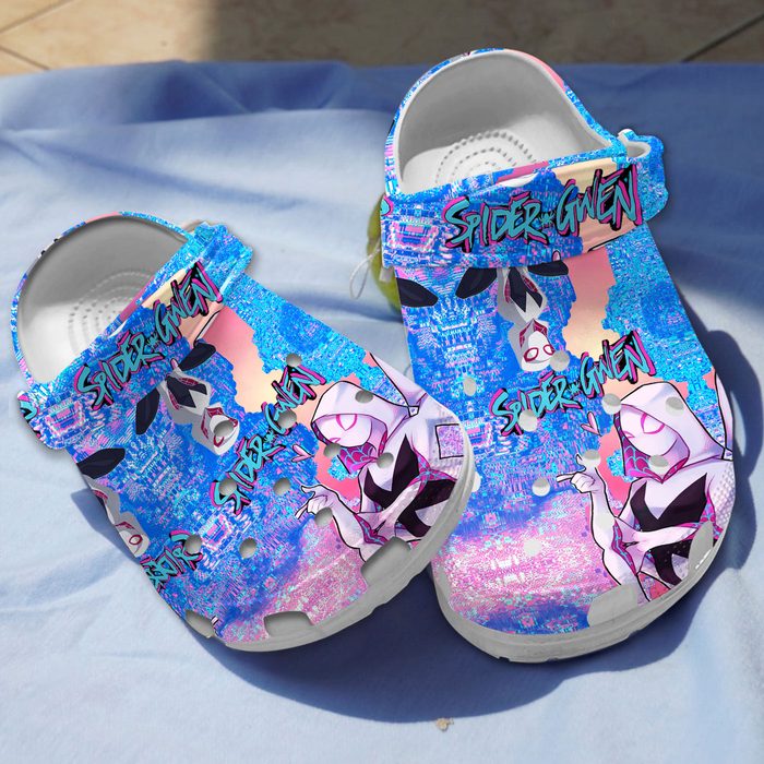 ghost spider gwen stacy clogs ty0m7