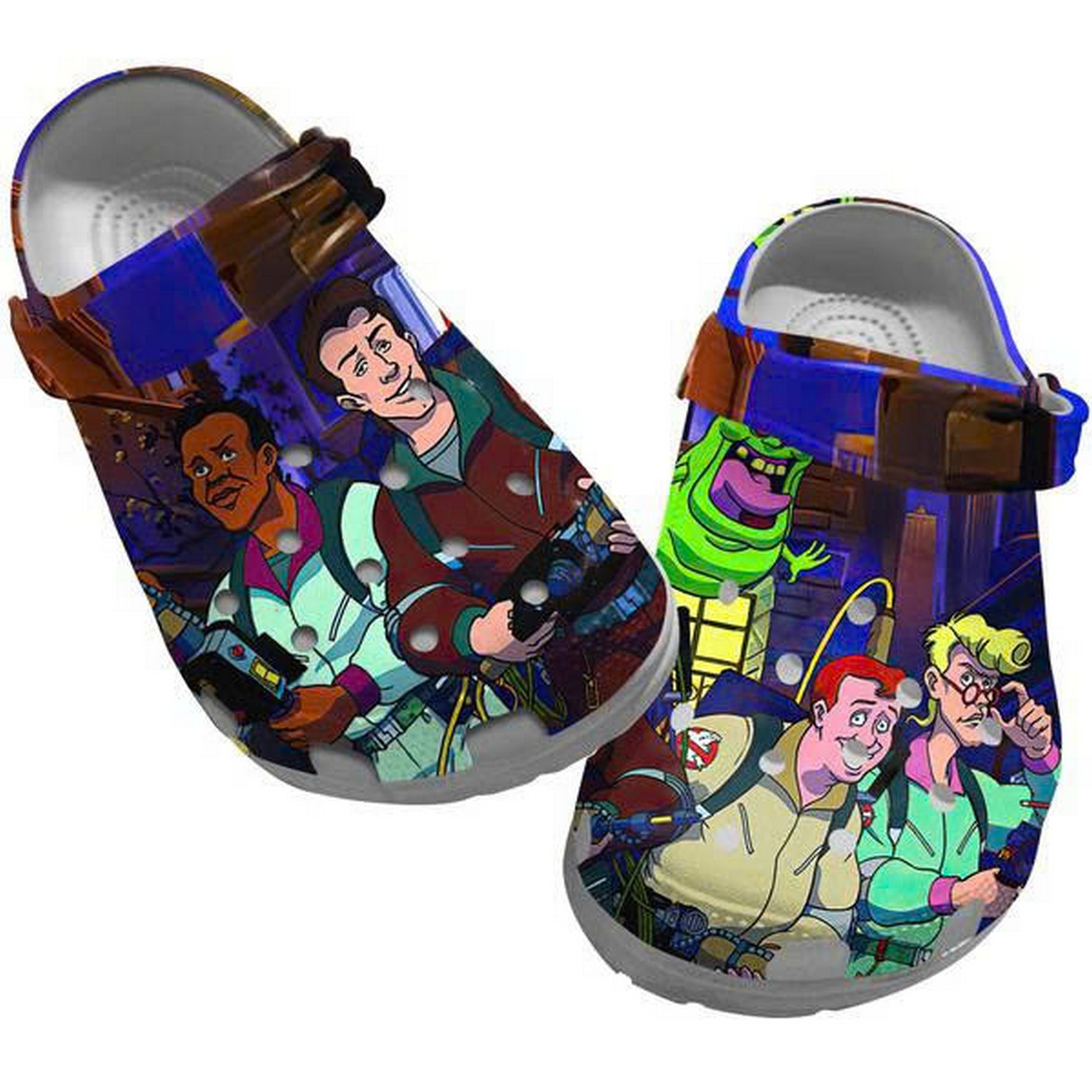 ghostbusters cartoon movie clogs for kids 26 adults vivq8