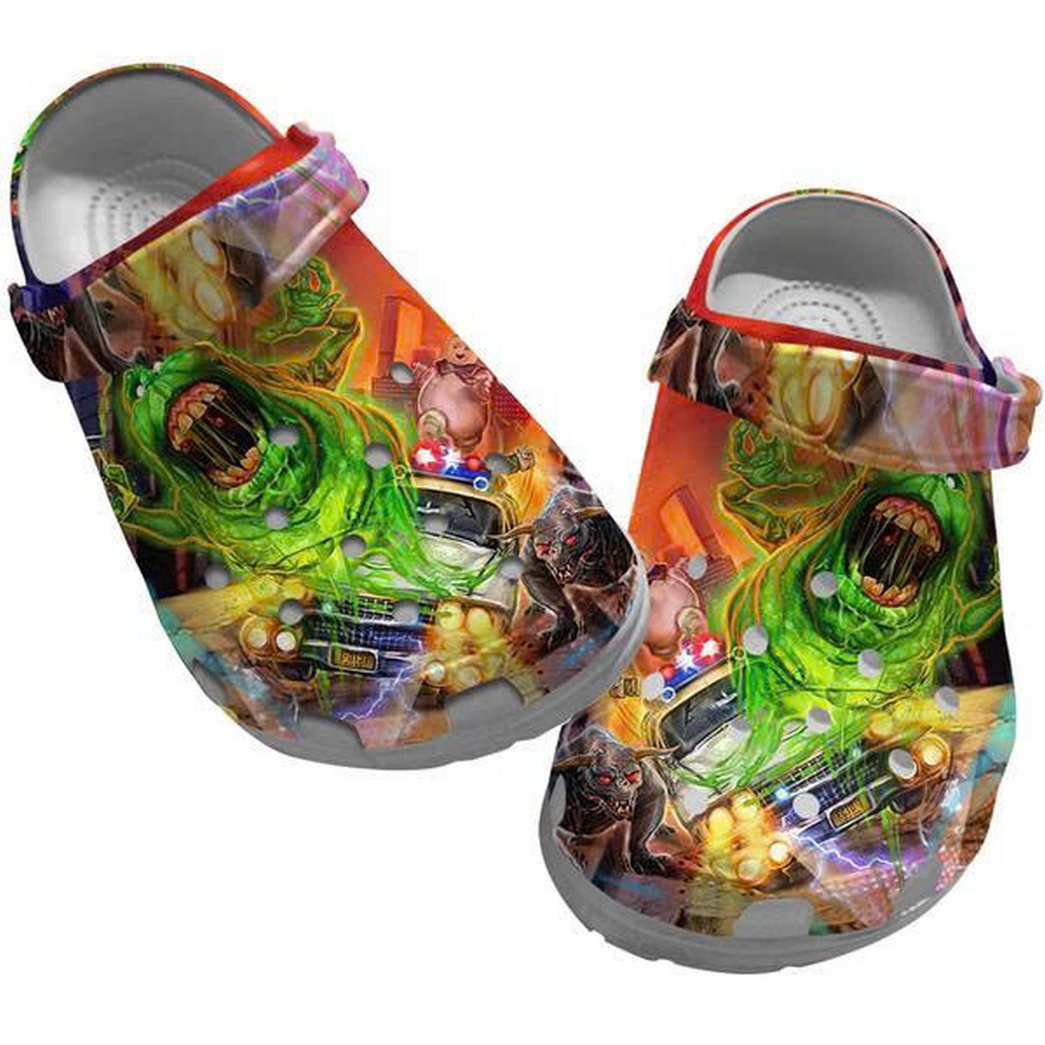 ghostbusters slimer and zuul clogs for kids and adults fawqu