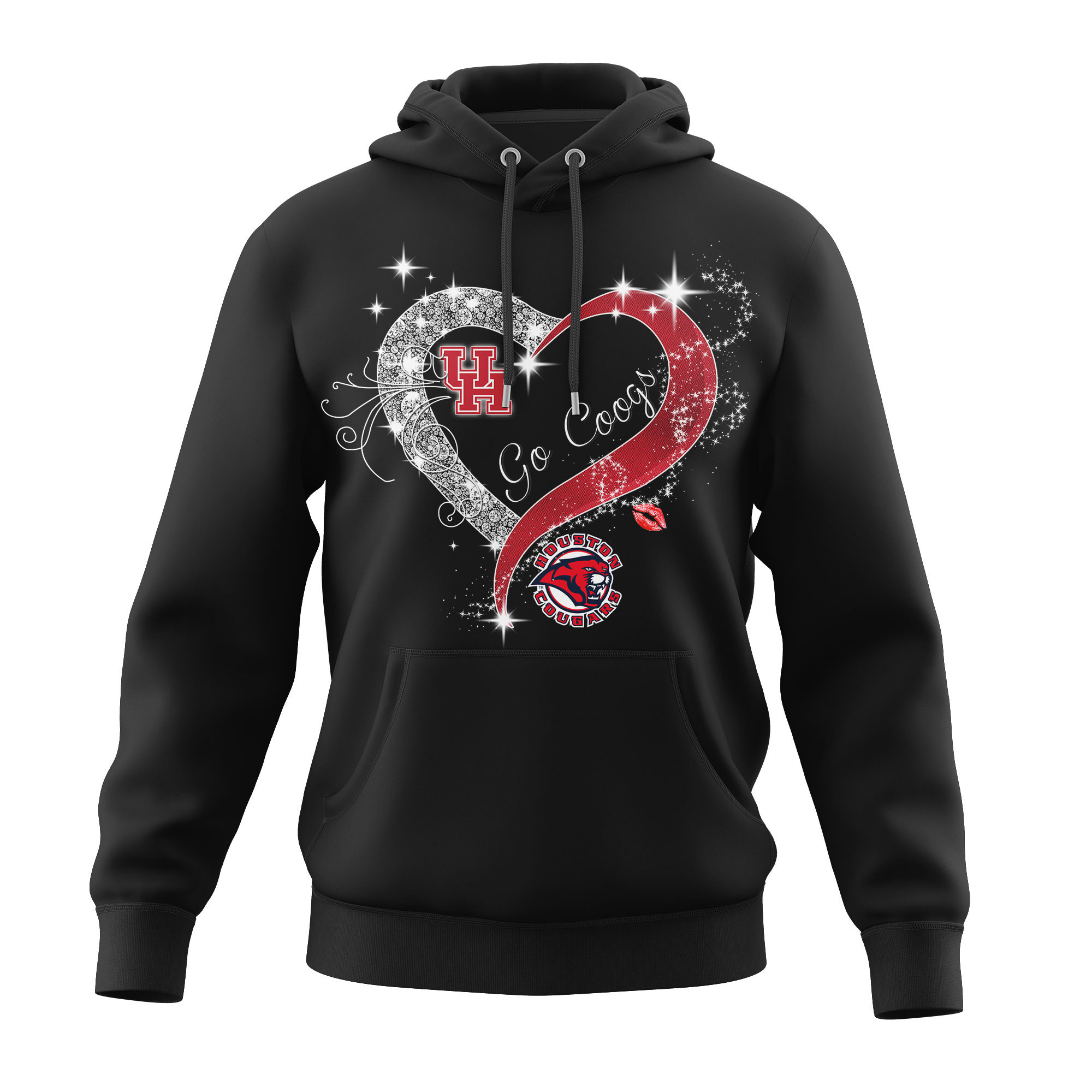 gleammerch houston cougars hoodie gift for fan l61rk