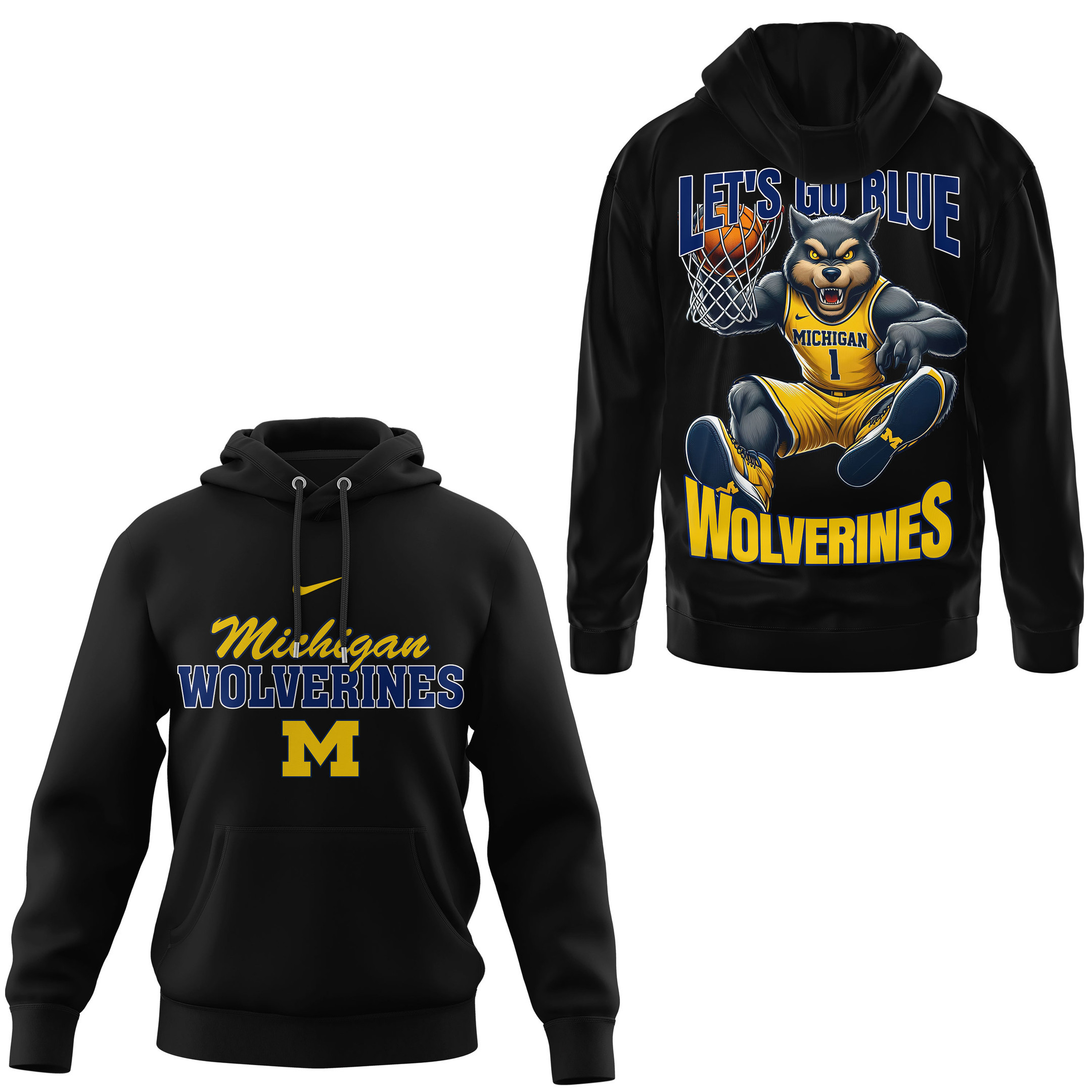 gleammerch michigan wolverines hoodie gift for fan 1ugi6