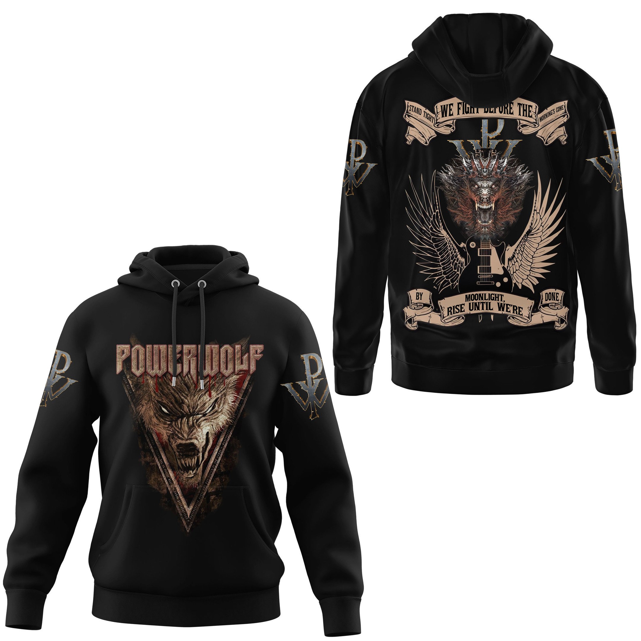 gleammerch powerwolf hoodie gift for fan b7ddi