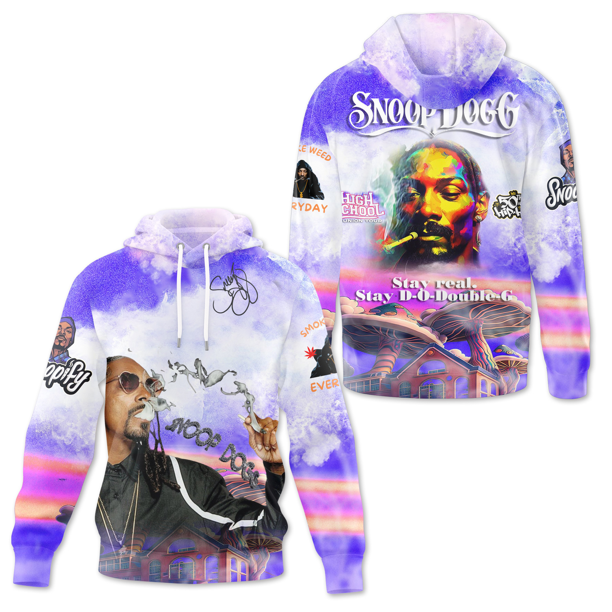 gleammerch snoop dogg hoodie gift for fan he7sn