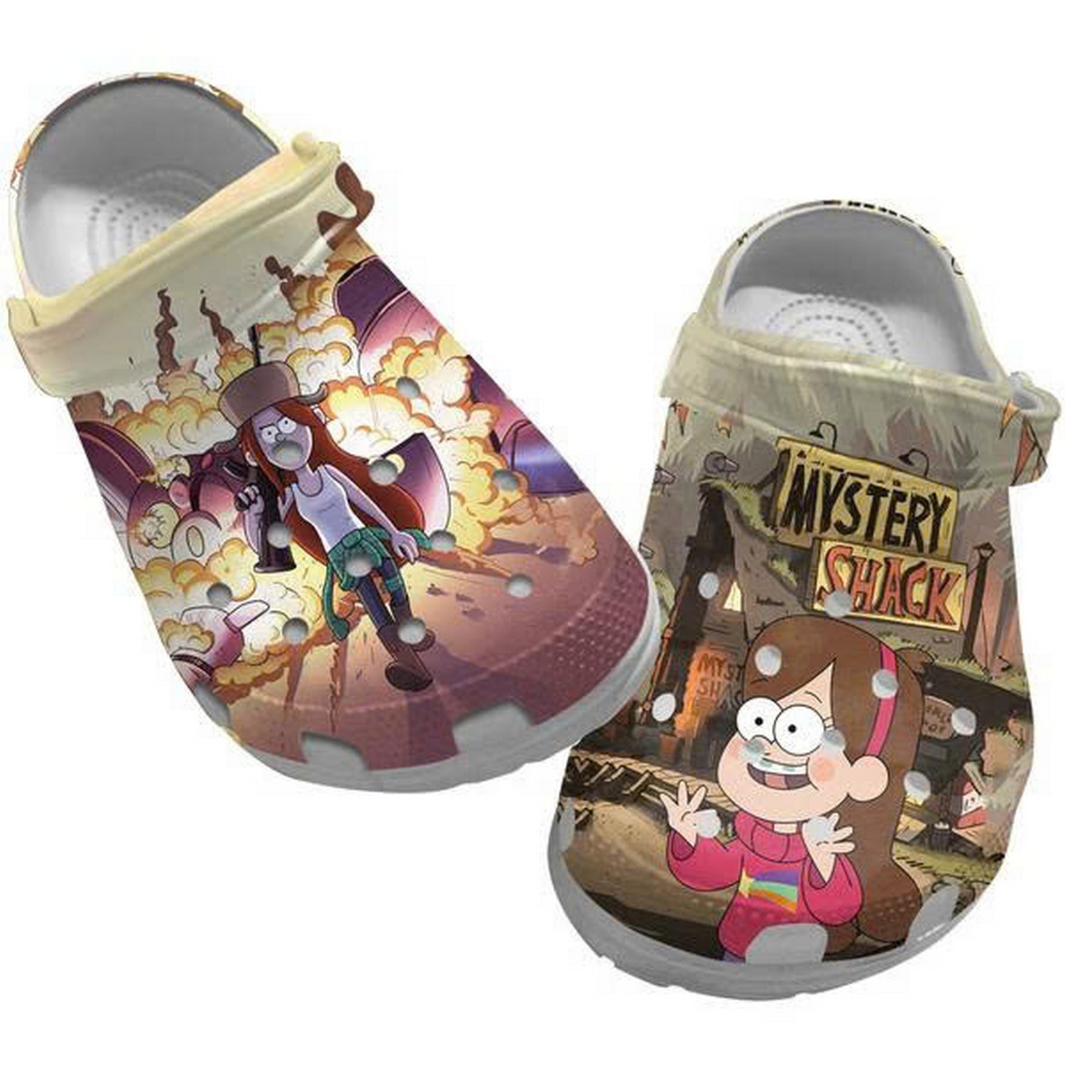 gravity super cool mabel mystery shark clogs for kids 26 adults a0txp
