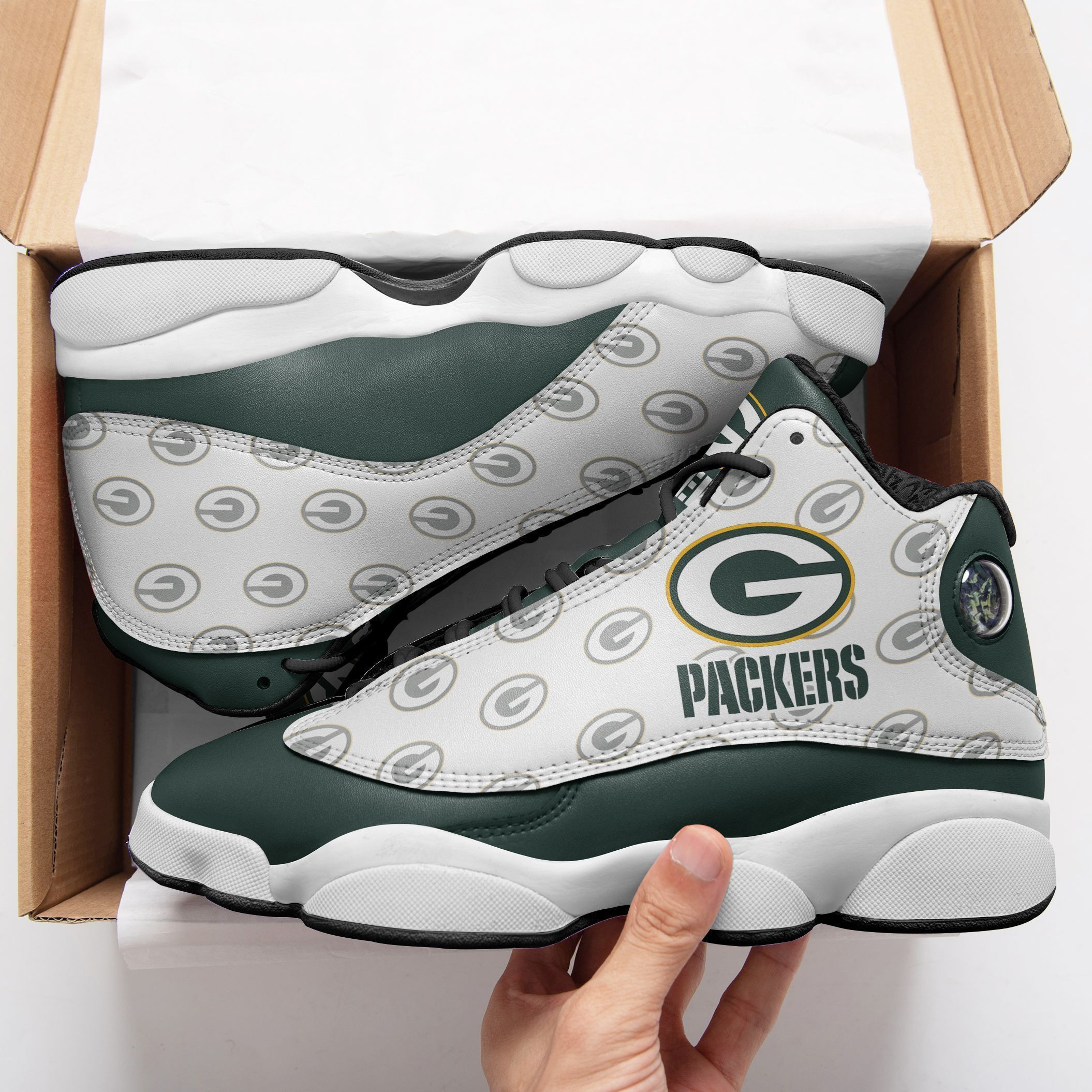 green bay packers air jd13 sneakers 355 9qvau