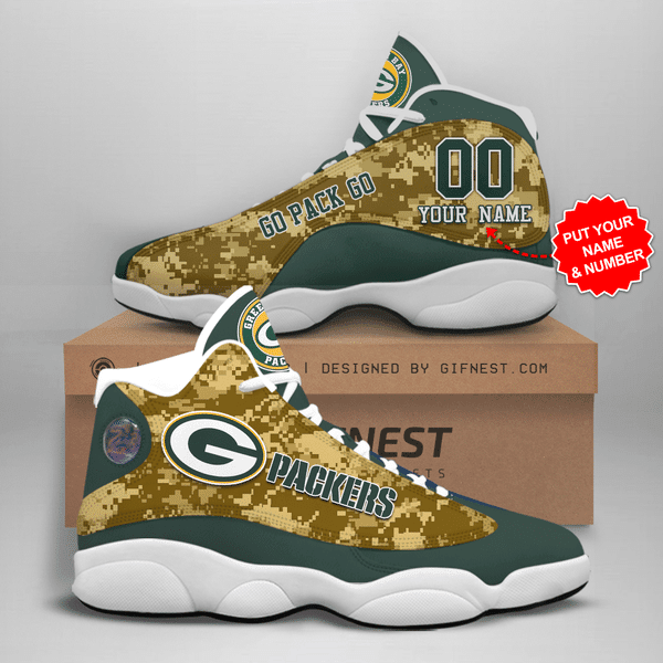 green bay packers ajd13 sneakers 1026 t1aoy