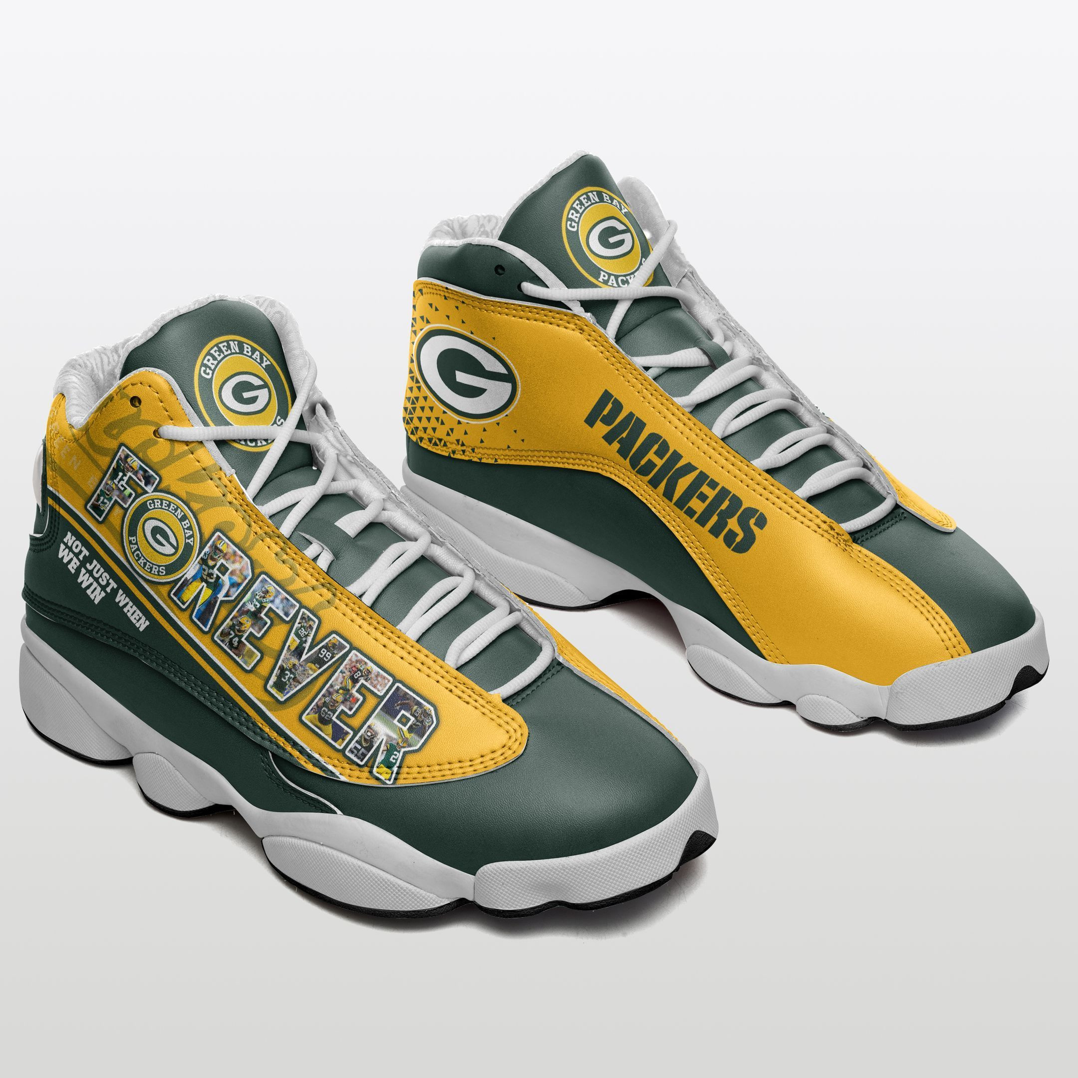green bay packers ajd13 sneakers 803 g9gel