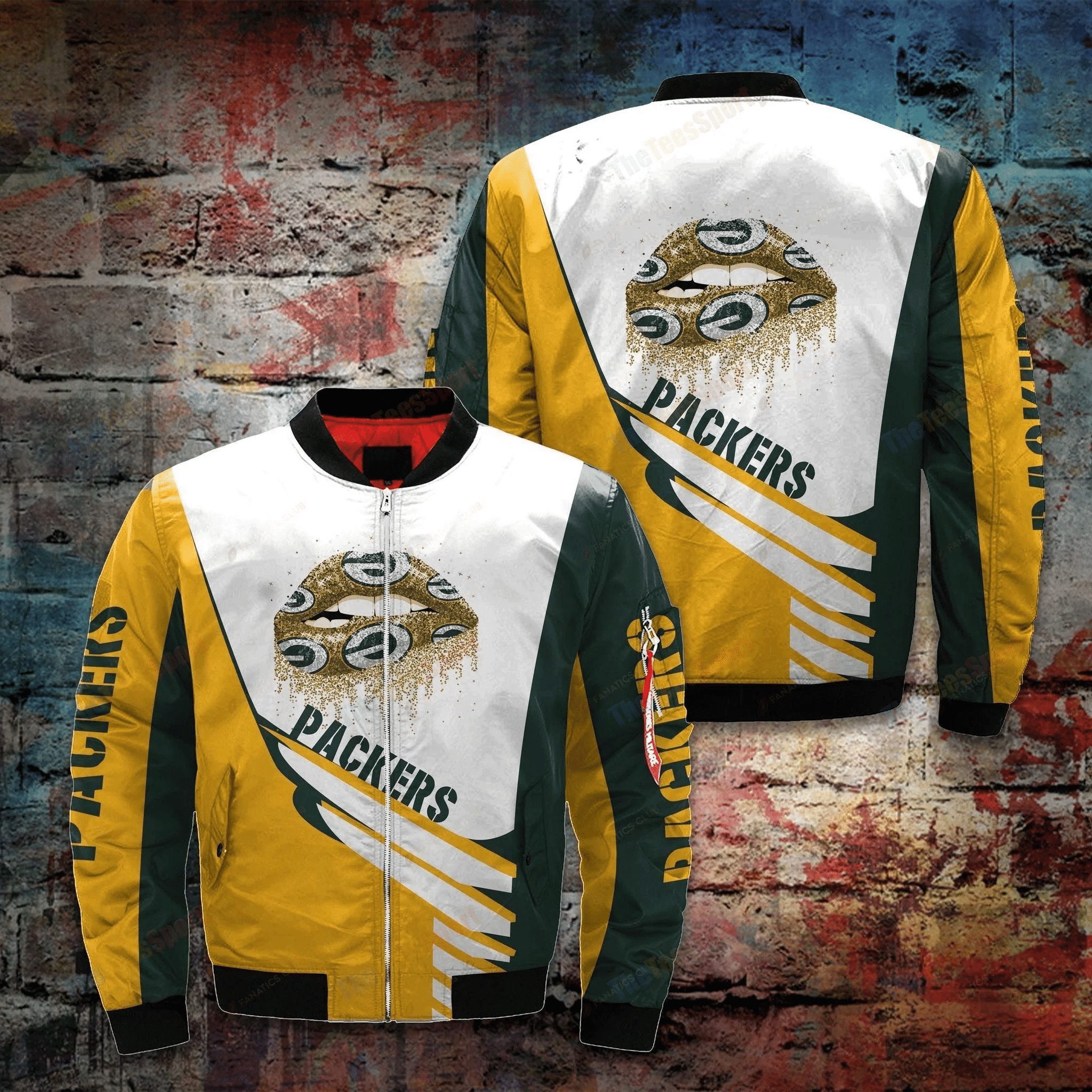 green bay packers bomber jacket 26 wbooc