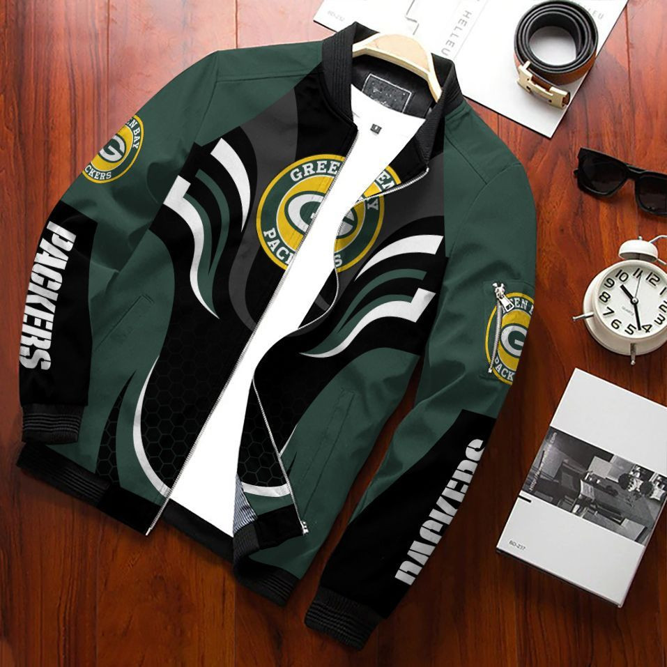 green bay packers bomber jacket 449 nh169