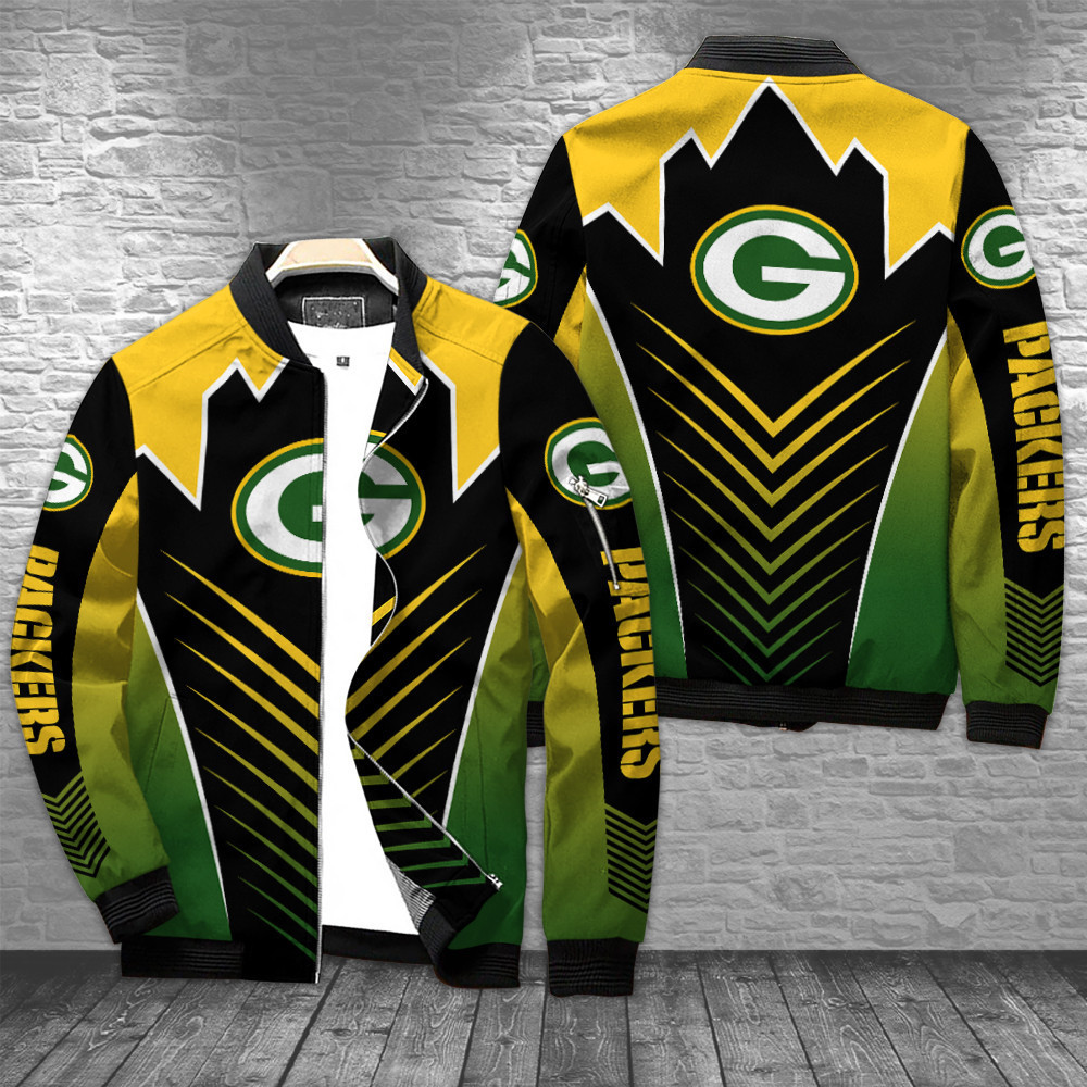 green bay packers bomber jacket bg126 hkgb8
