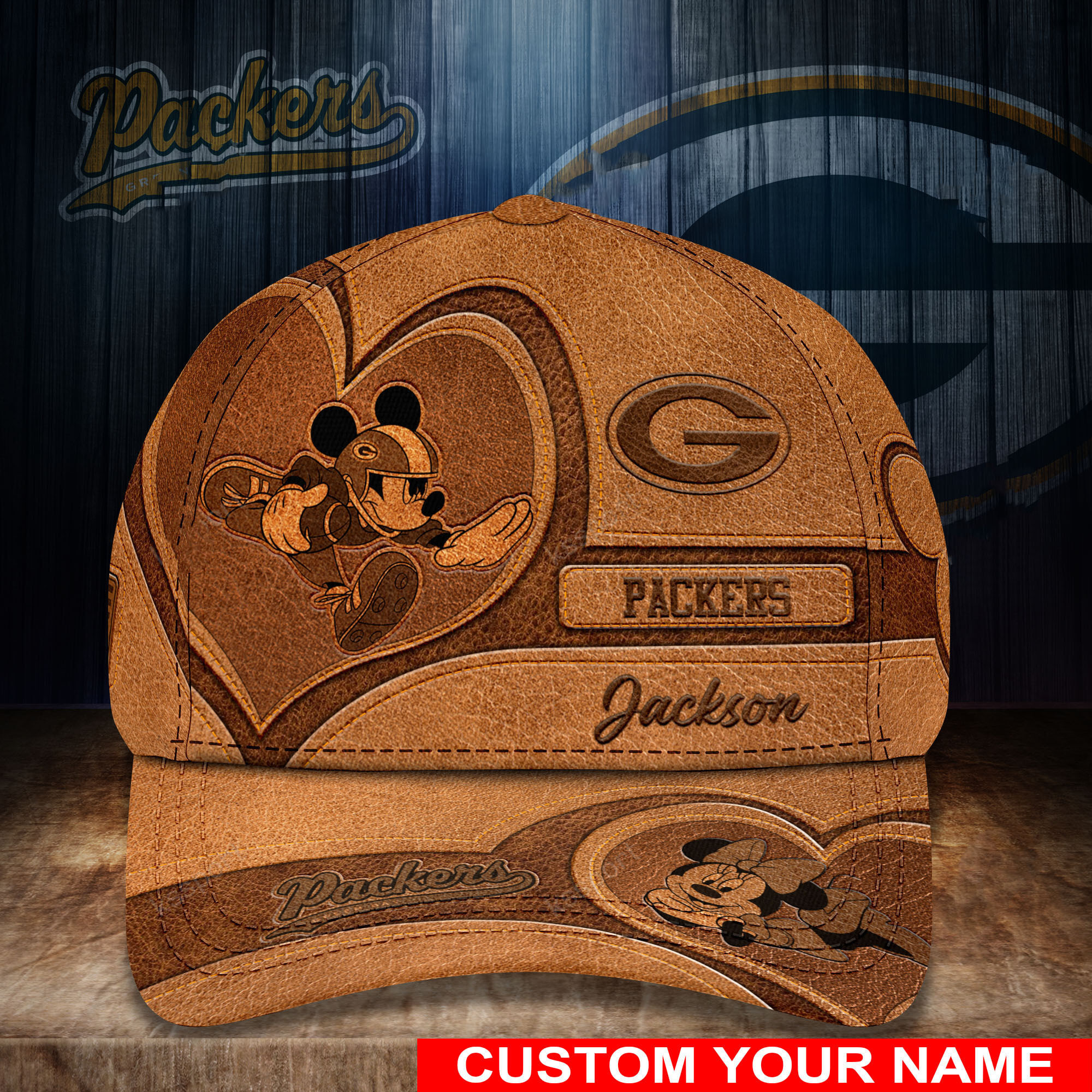 green bay packers personalized classic cap bb493 l4fg6