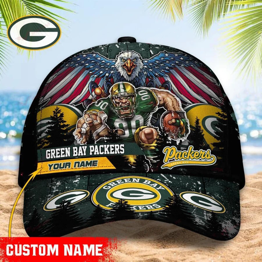 green bay packers personalized classic cap bb533 ehbi1