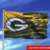 green bay packers personalized flag 11 xzzzg
