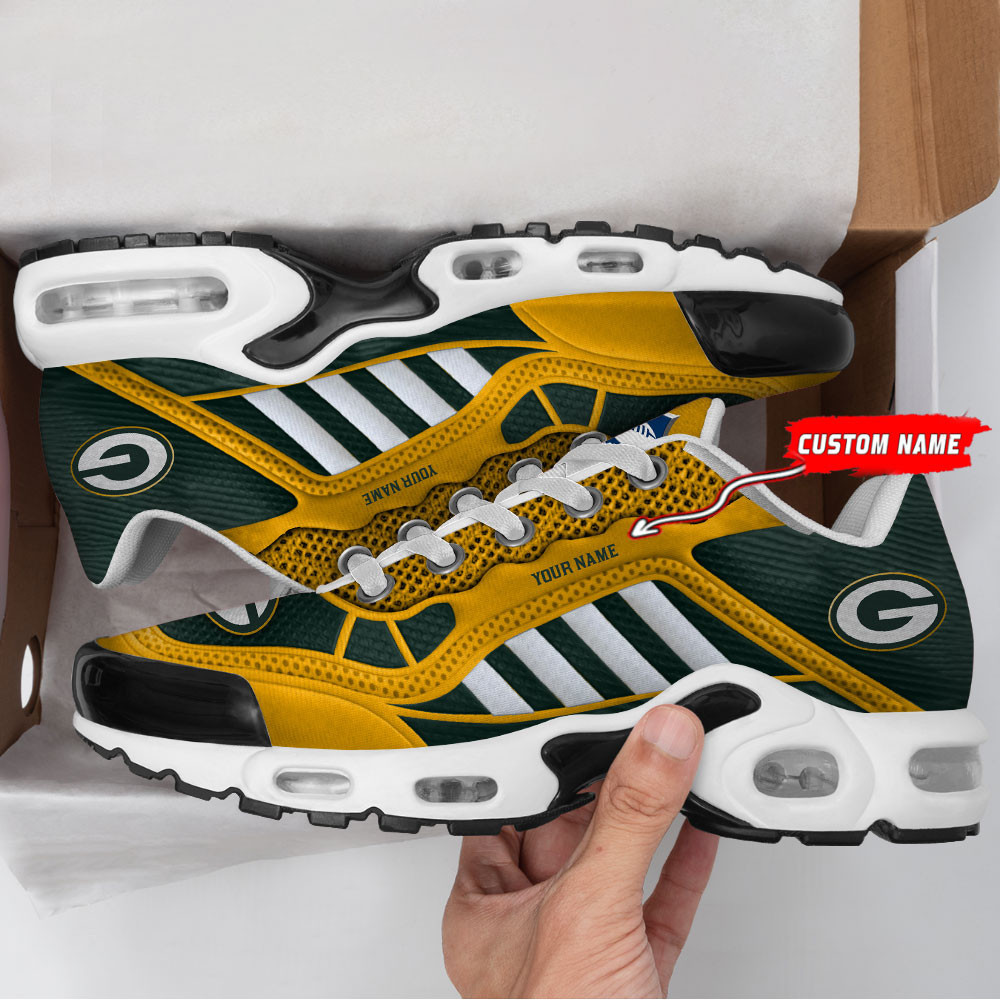 green bay packers personalized plus t n youth sneakers bg146 knthz