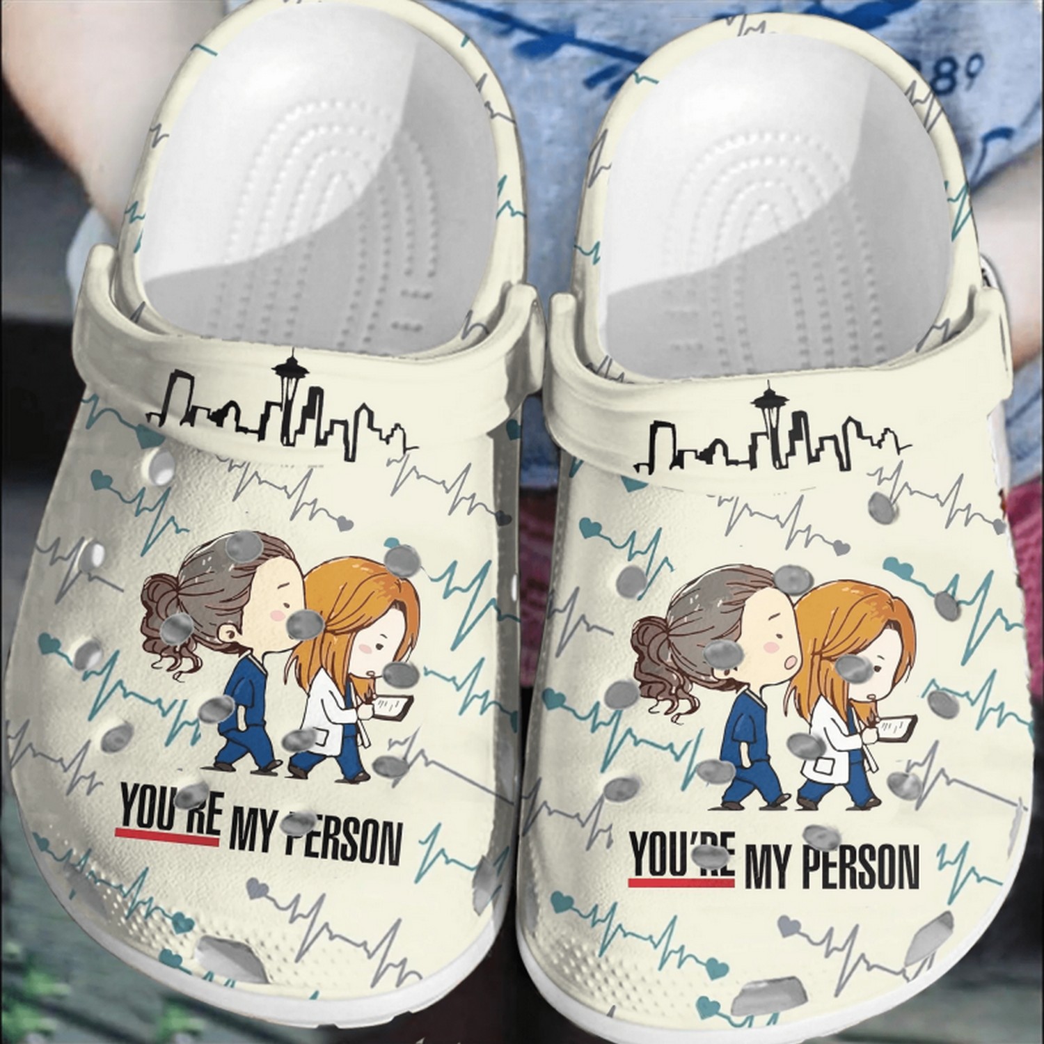 grey anatomy tv seris yous my person clogs for kids and adults 5wyek
