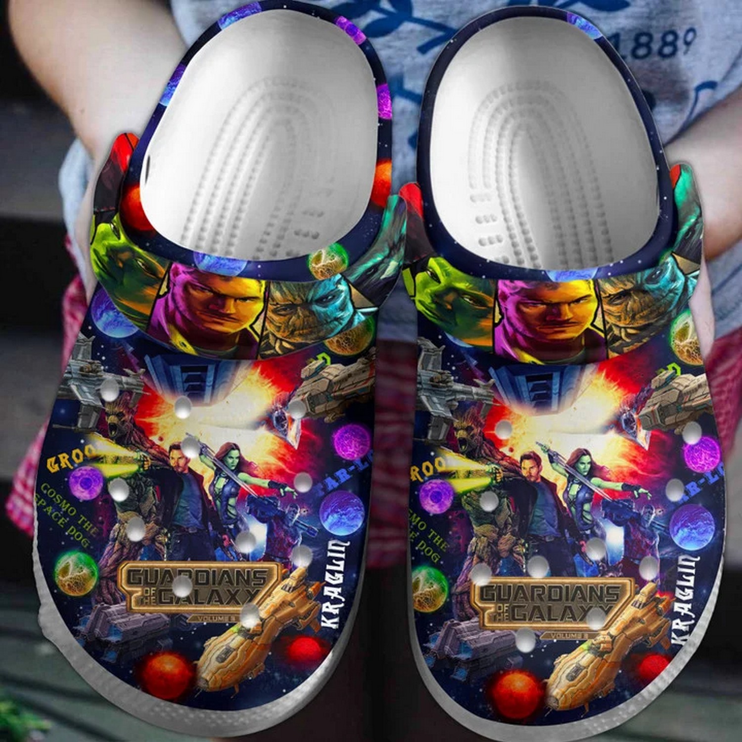guardian of the galaxy movie kraglin clogs for kids and adults qdhqd