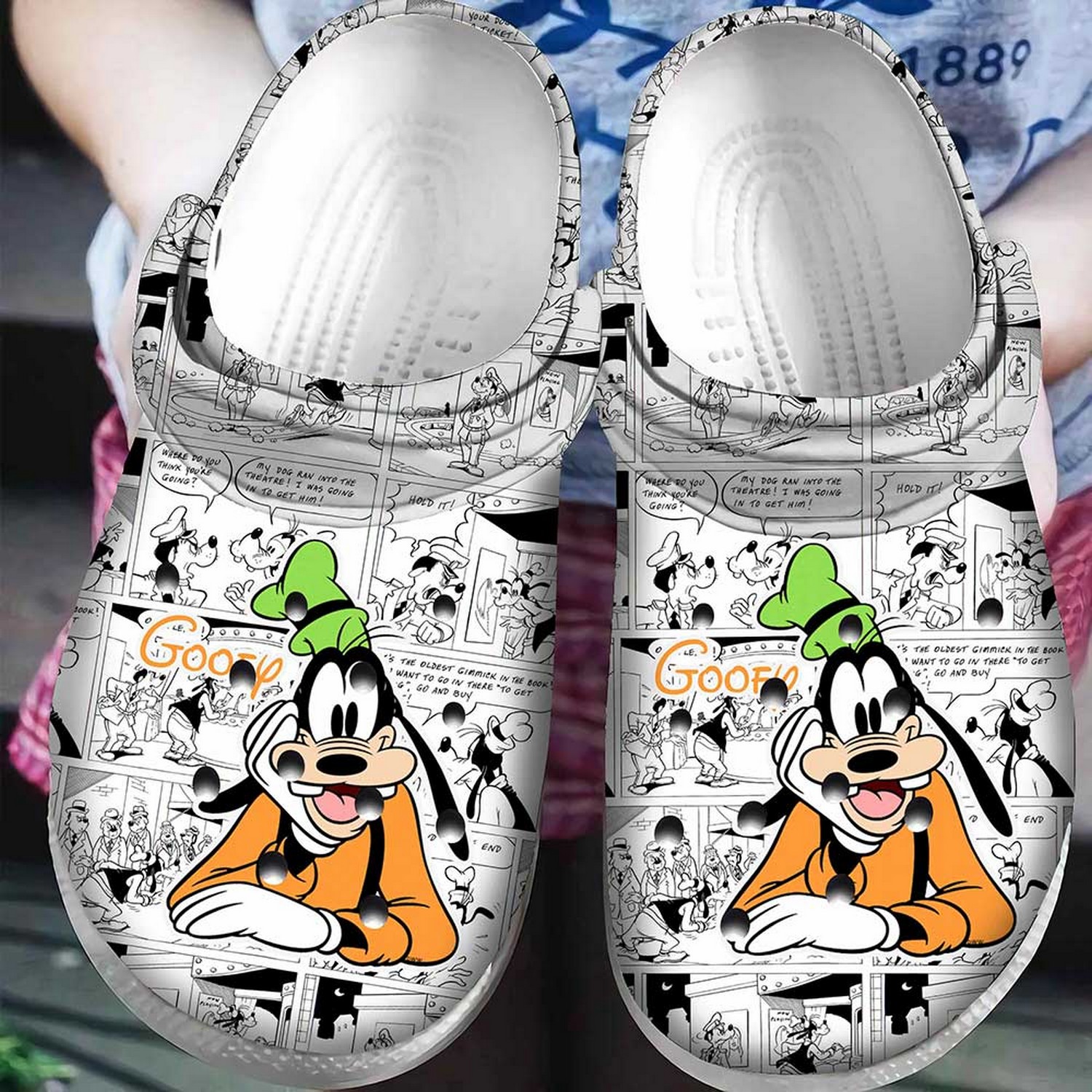 happy goofy and comic clogs for kids and adults ghve5