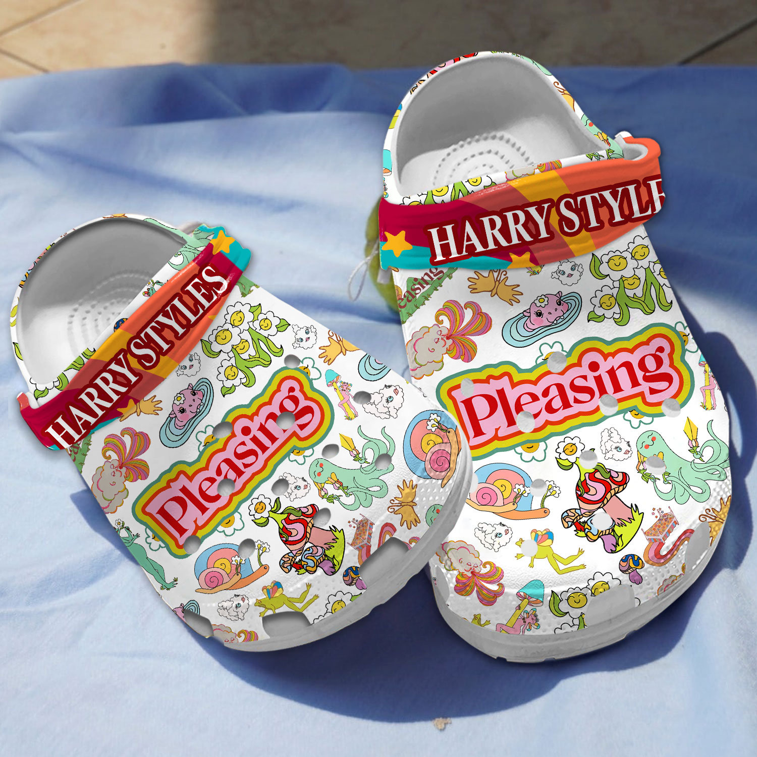 harry styles colorful music clogs for kids 26 adults qzz52