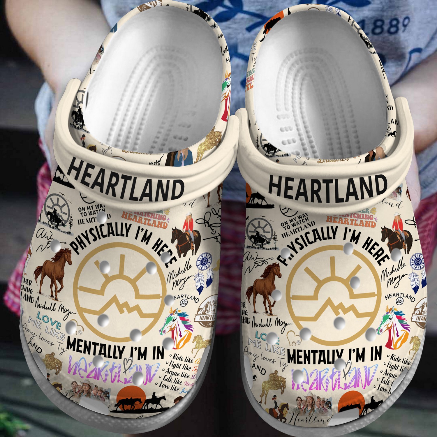 heartland tv series physically im here mentally im in clogs for kids 26 adults gbzyt
