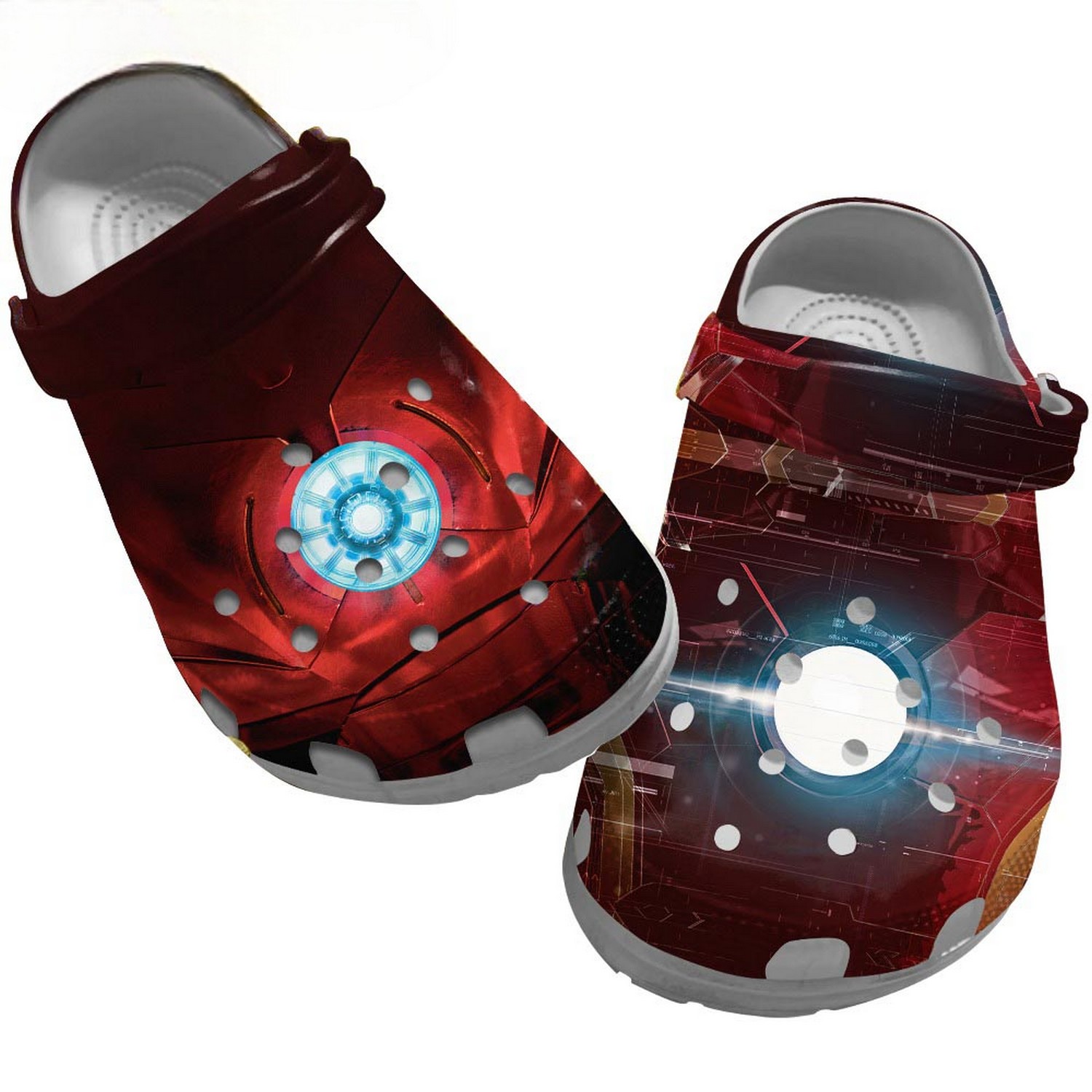 heat of iron man clogs for kids and adults pexwx
