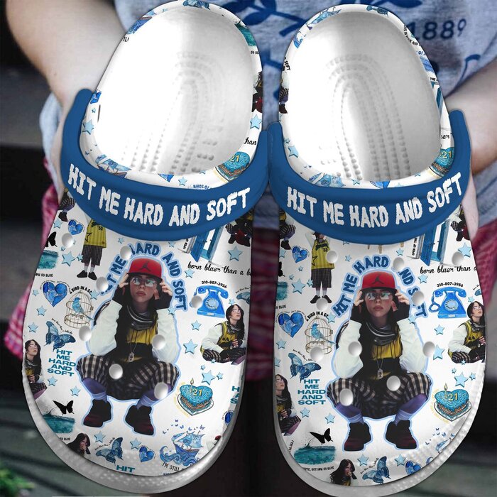 hit me hard and soft billie eilish music clogs shoes kfib8