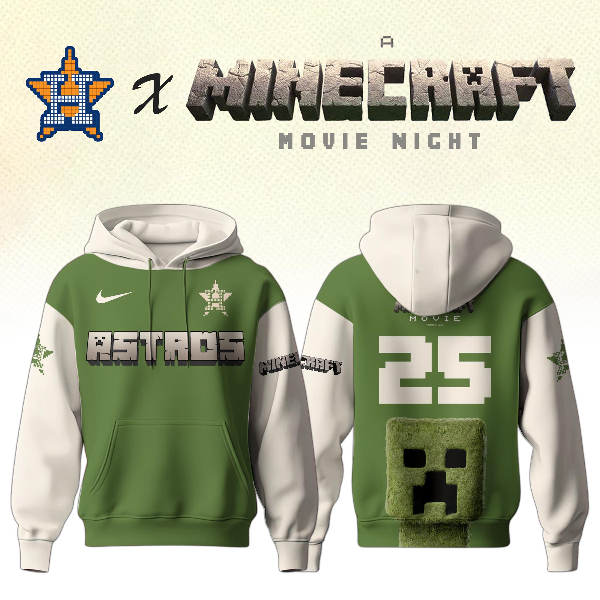 hoodie minecrafs astros
