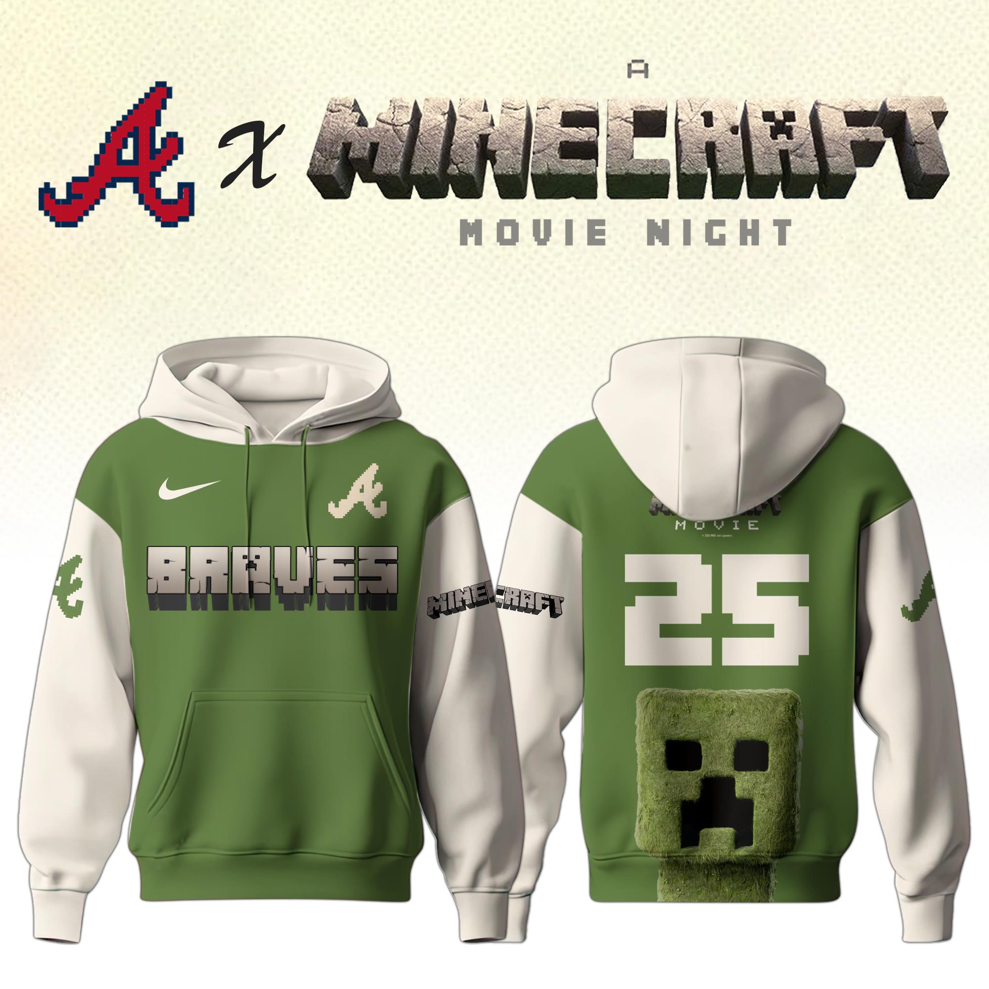 hoodie minecrafs braves