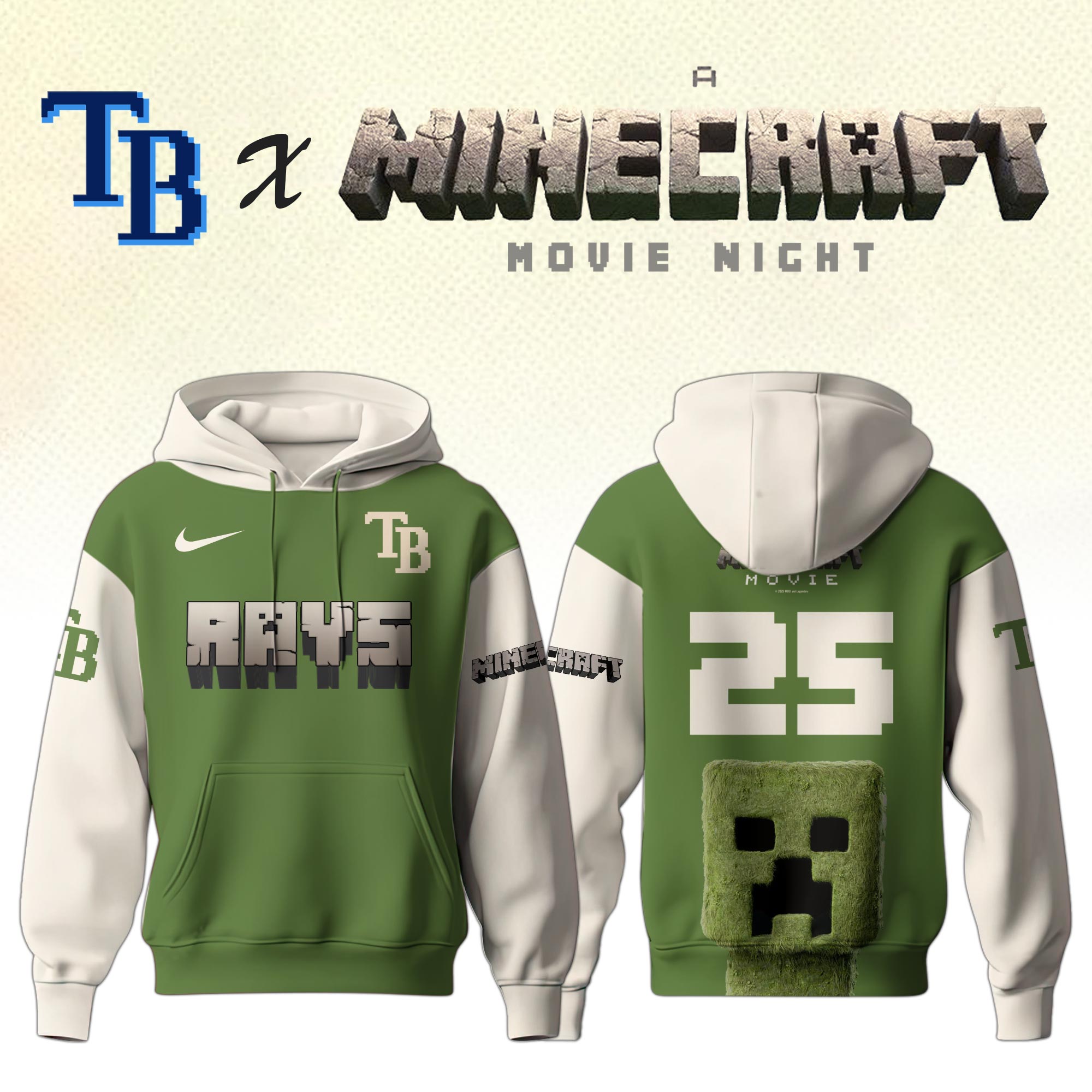 hoodie minecrafs rays