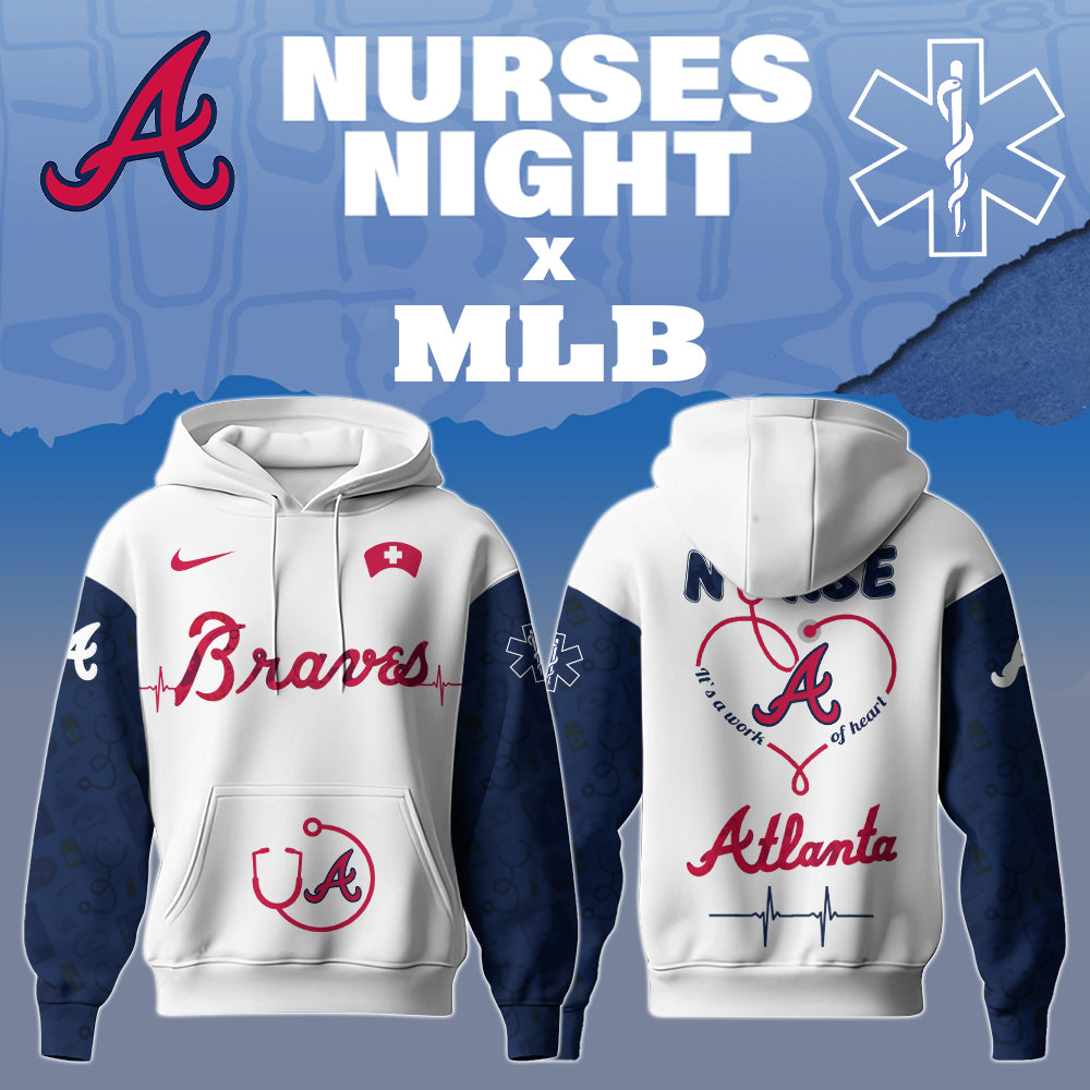 hoodie nurse braves