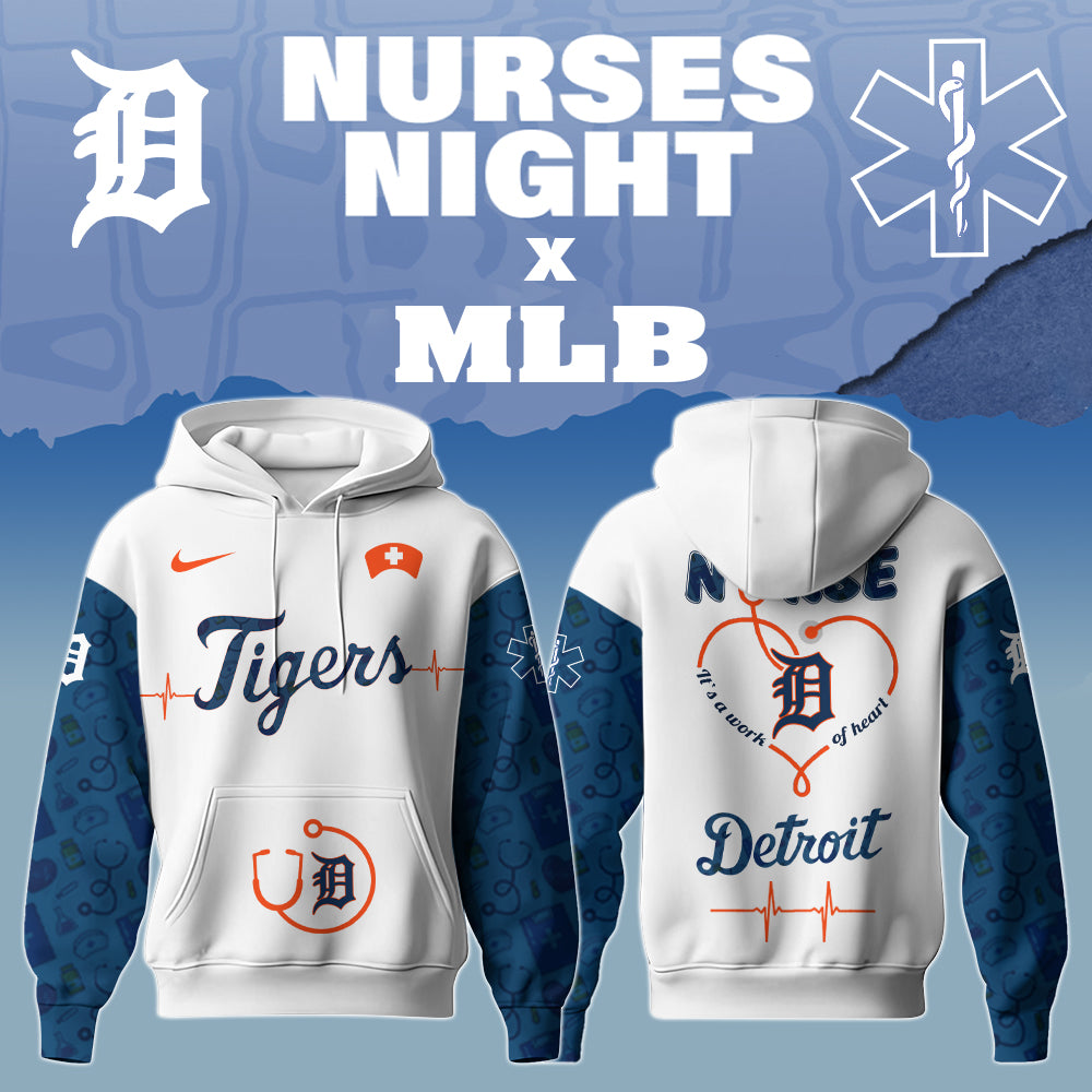 hoodie nurse tigers