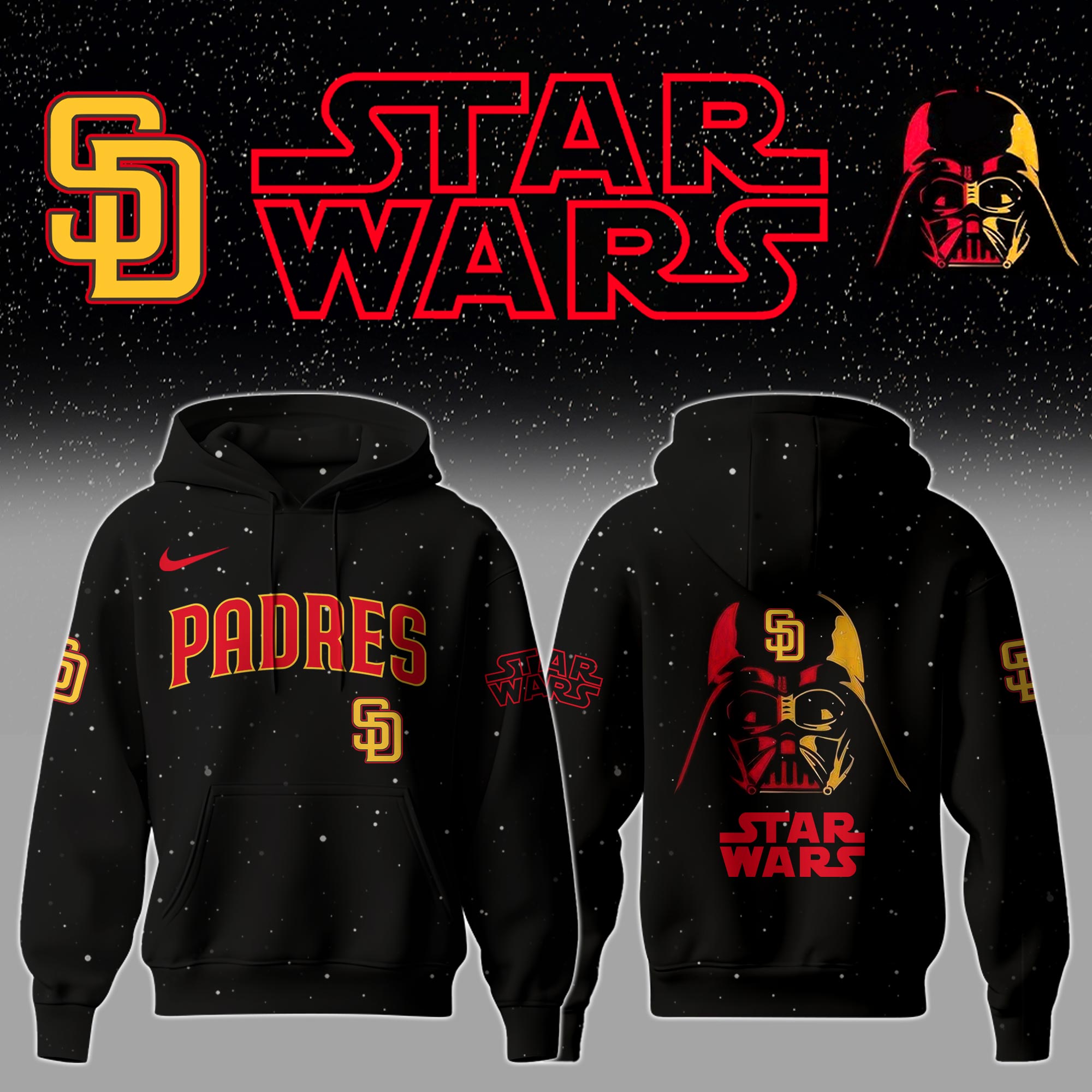 hoodie star war Padres