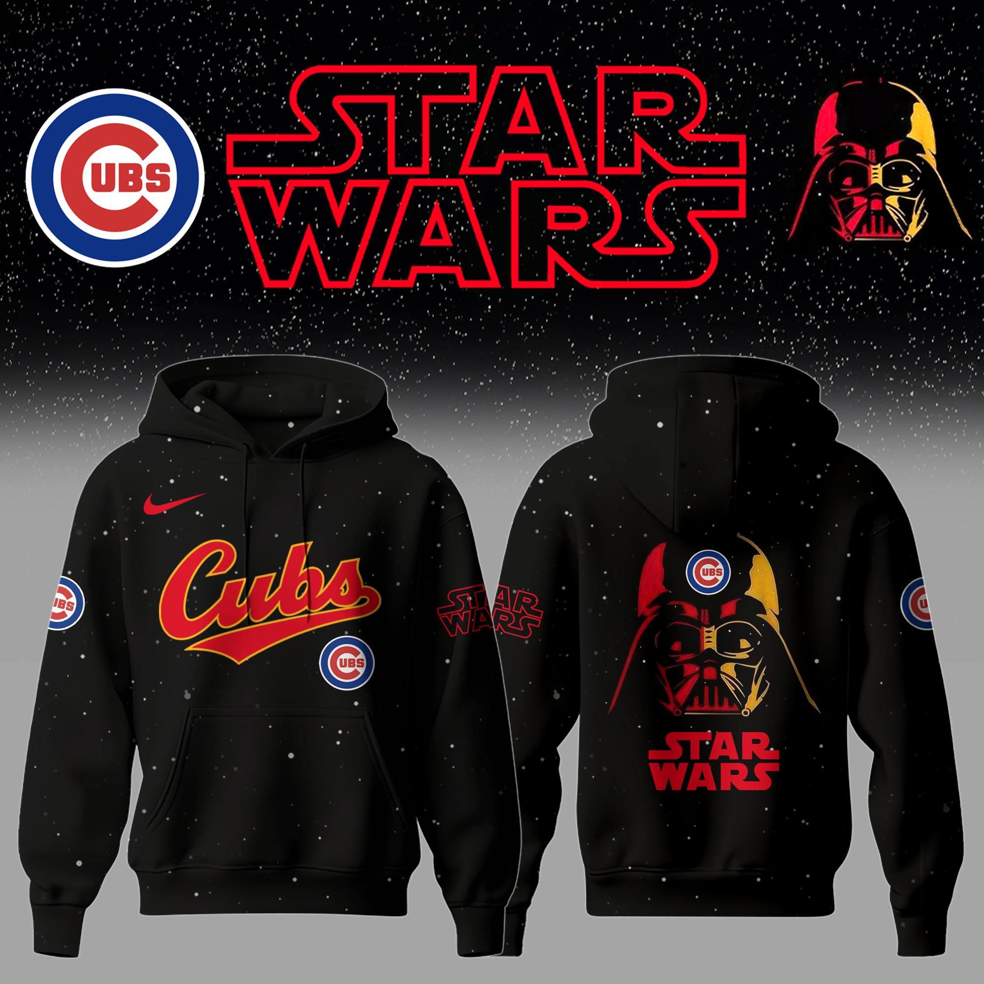 hoodie star war cubs