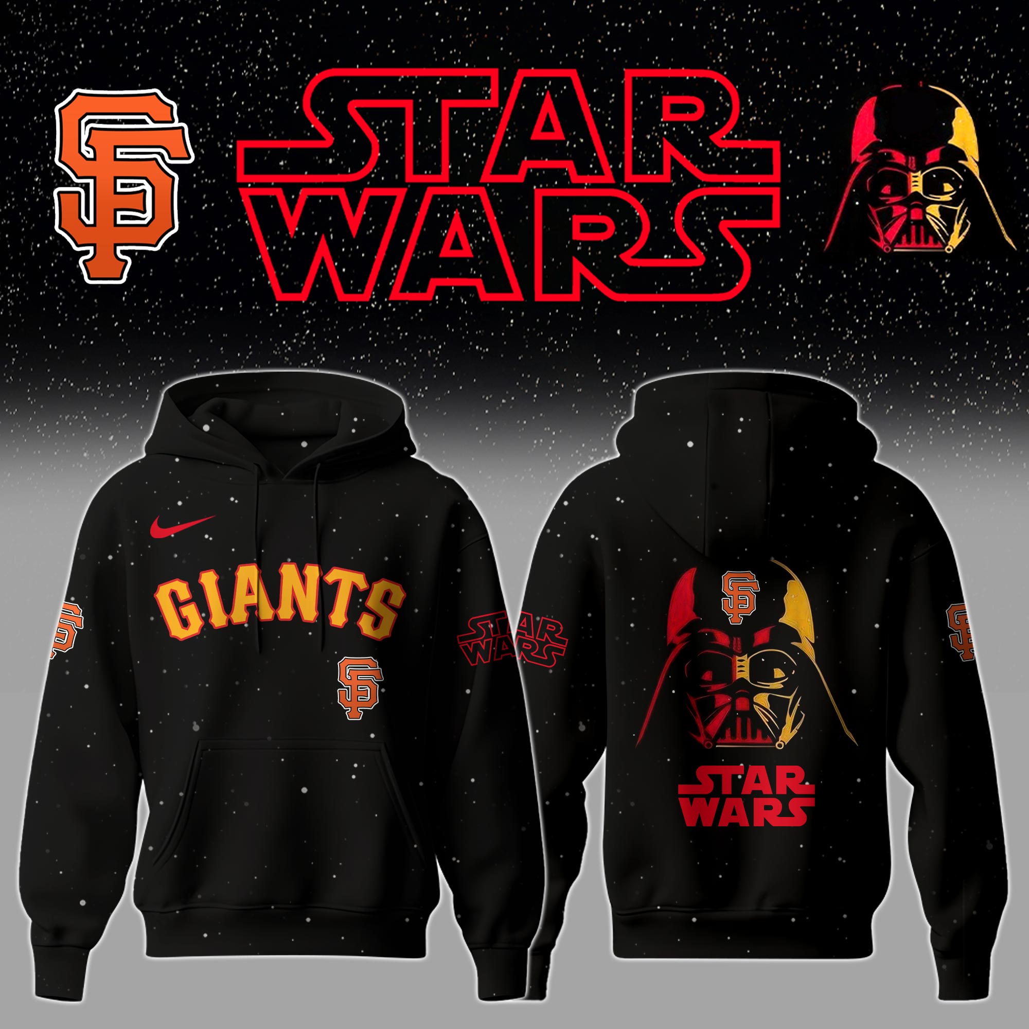 hoodie star war giants