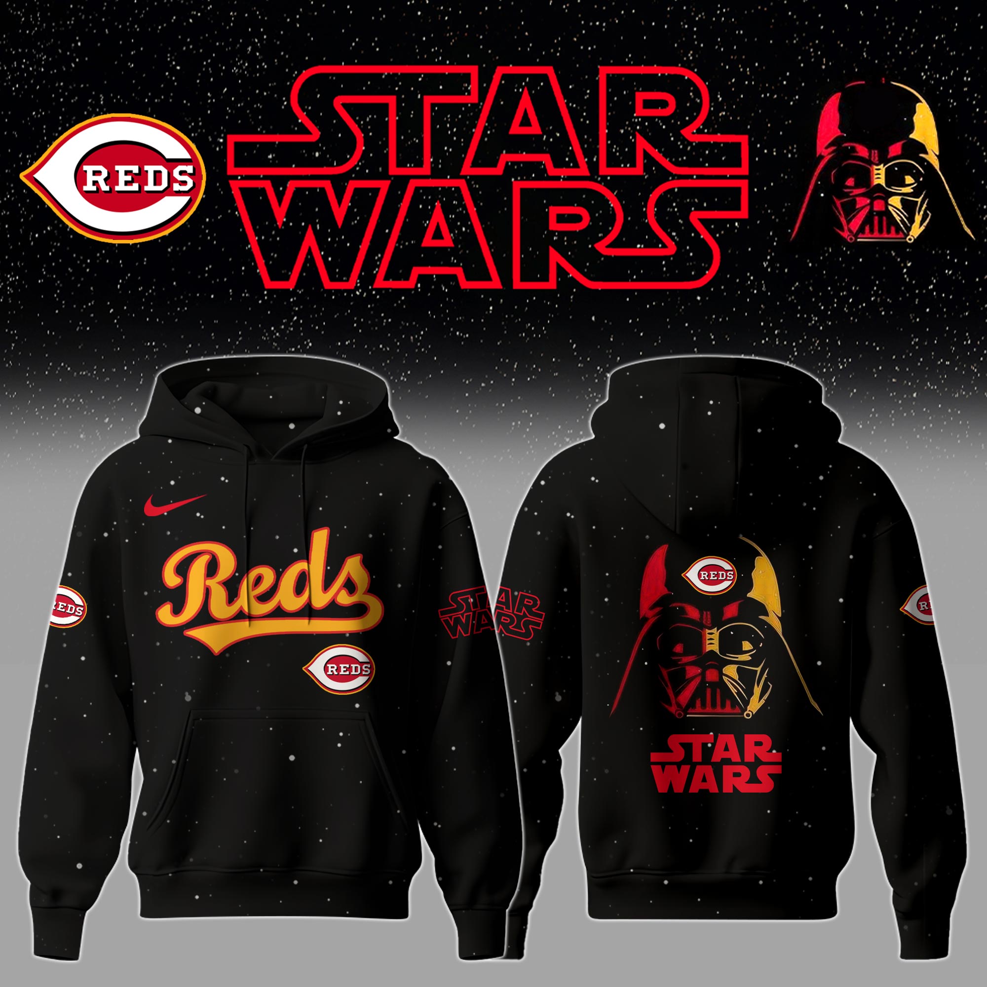 hoodie star war reds
