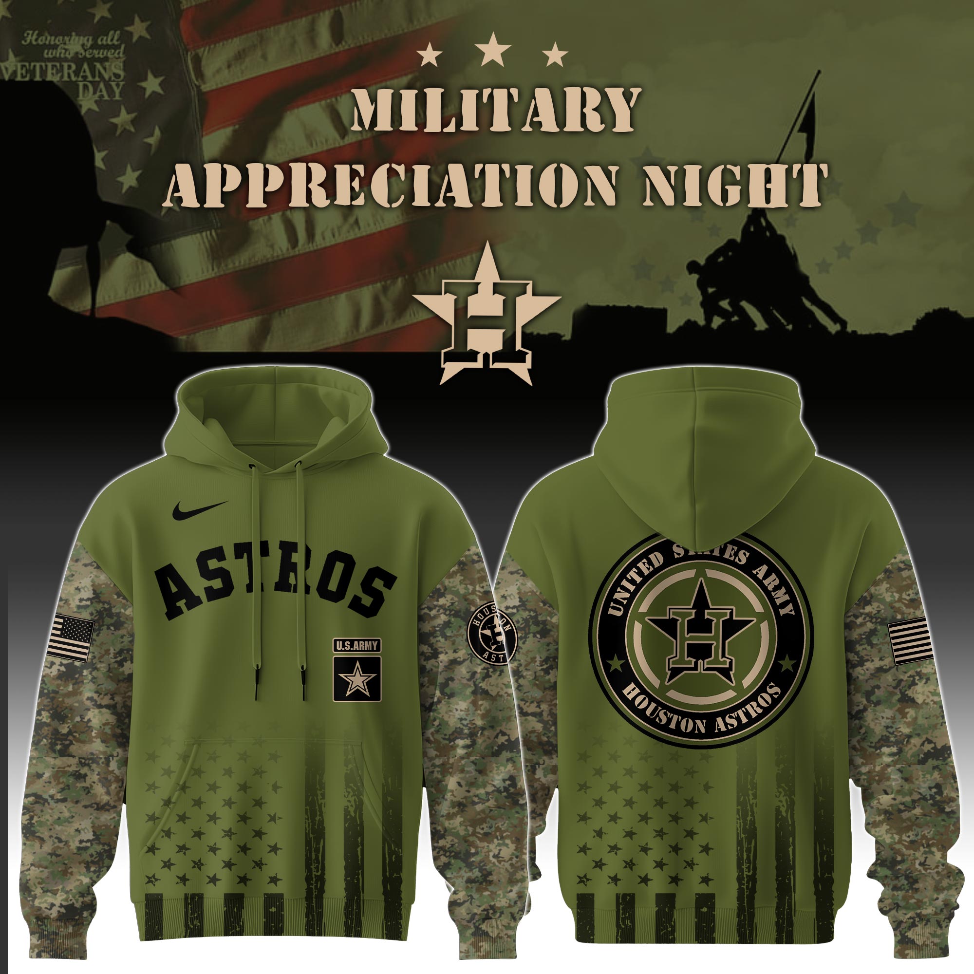 hoodie veteran mlb astros